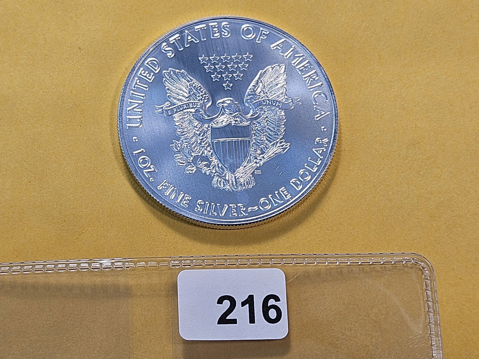 GEM Brilliant Uncirculated 2017 American Silver Eagle - 3