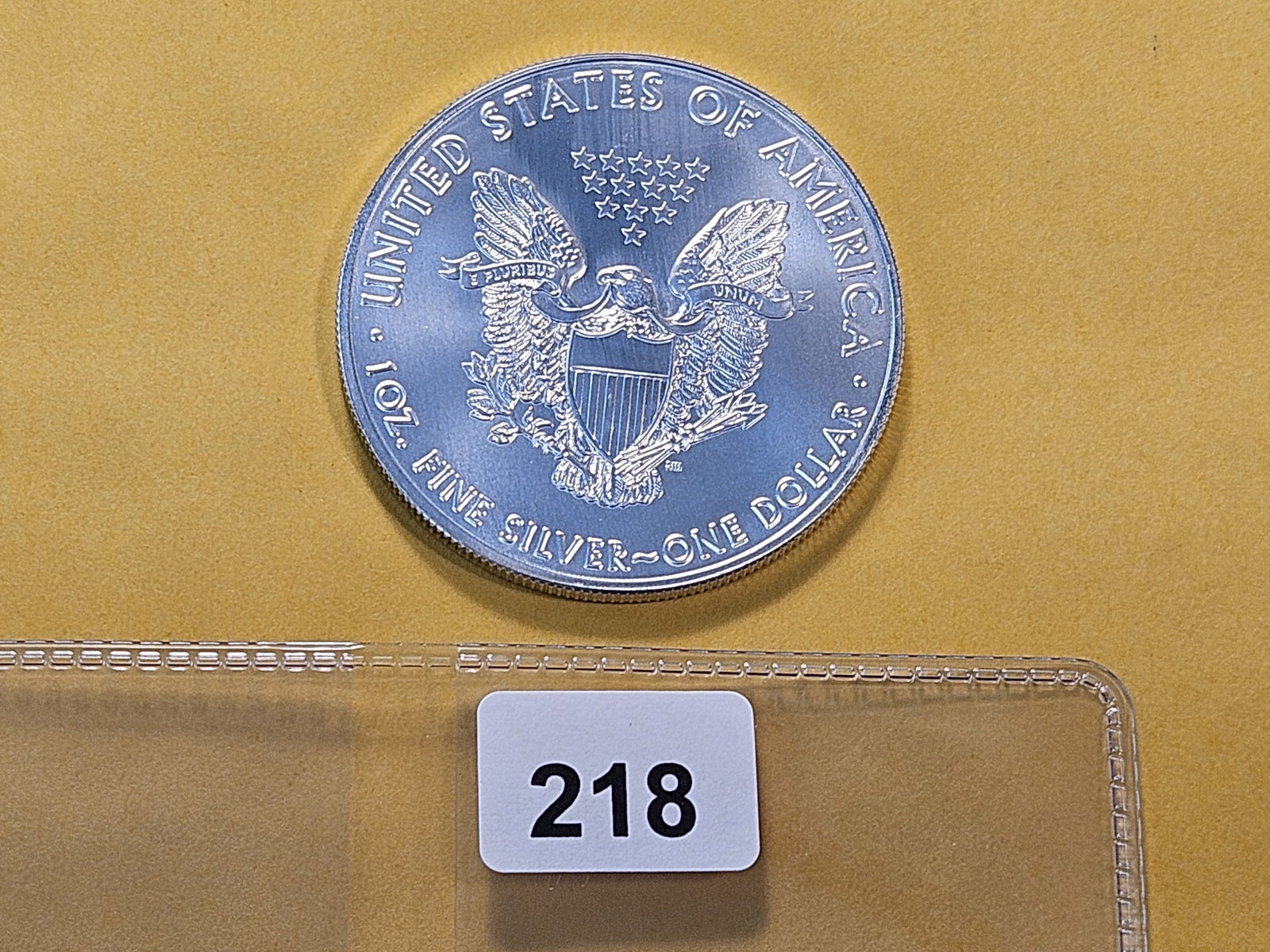 GEM Brilliant Uncirculated 2017 American Silver Eagle - 3