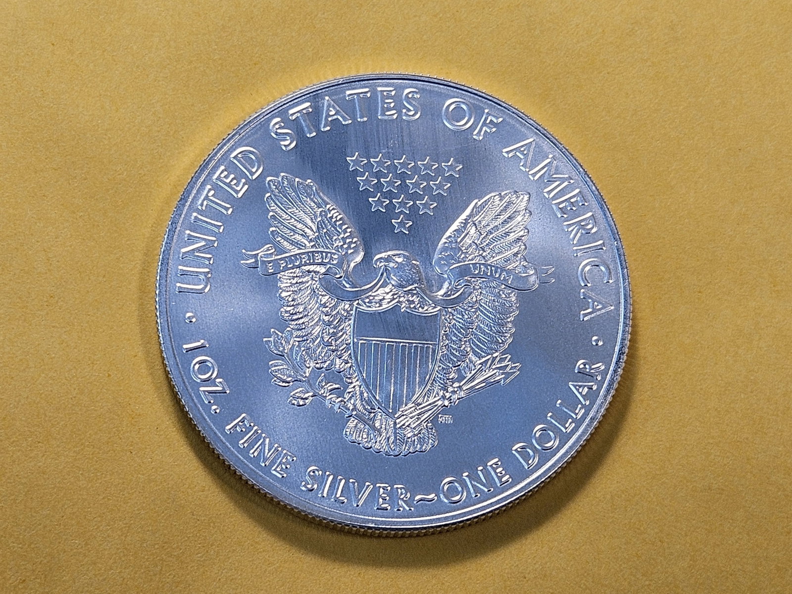 GEM Brilliant Uncirculated 2017 American Silver Eagle - 4
