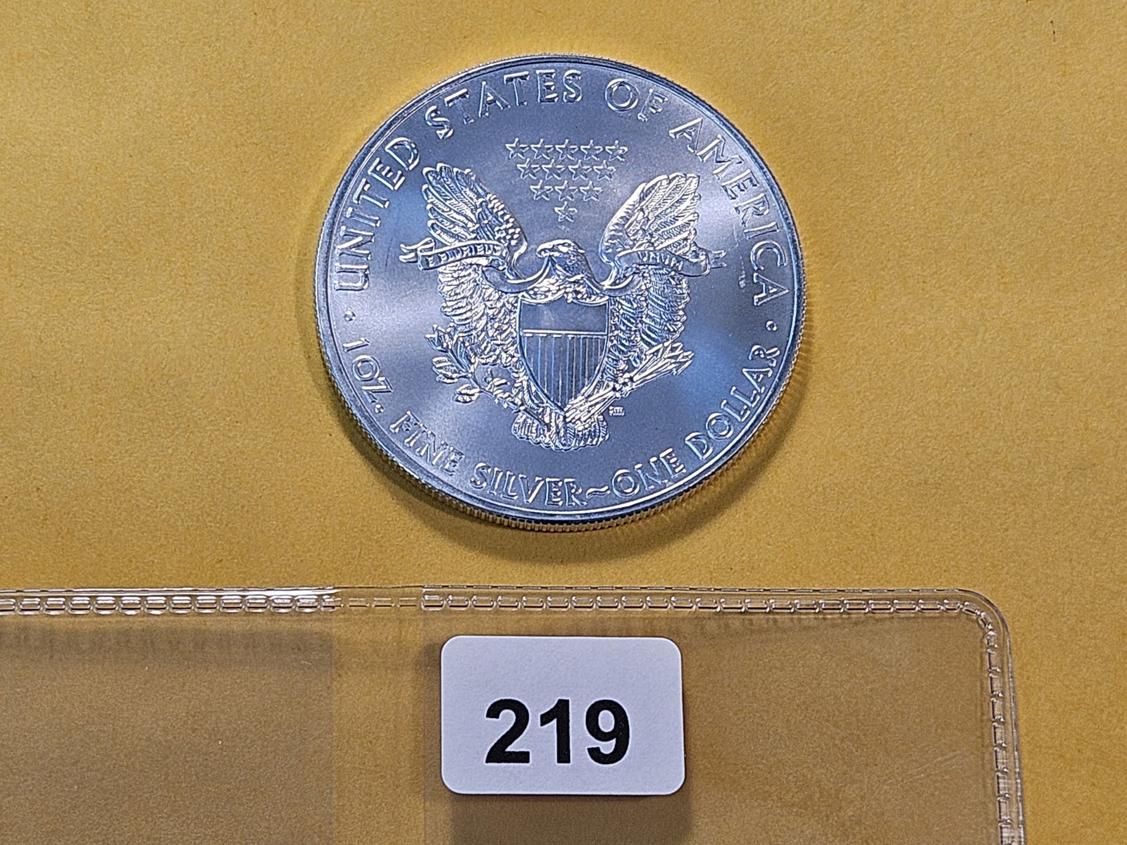 GEM Brilliant Uncirculated 2011 American Silver Eagle - 3