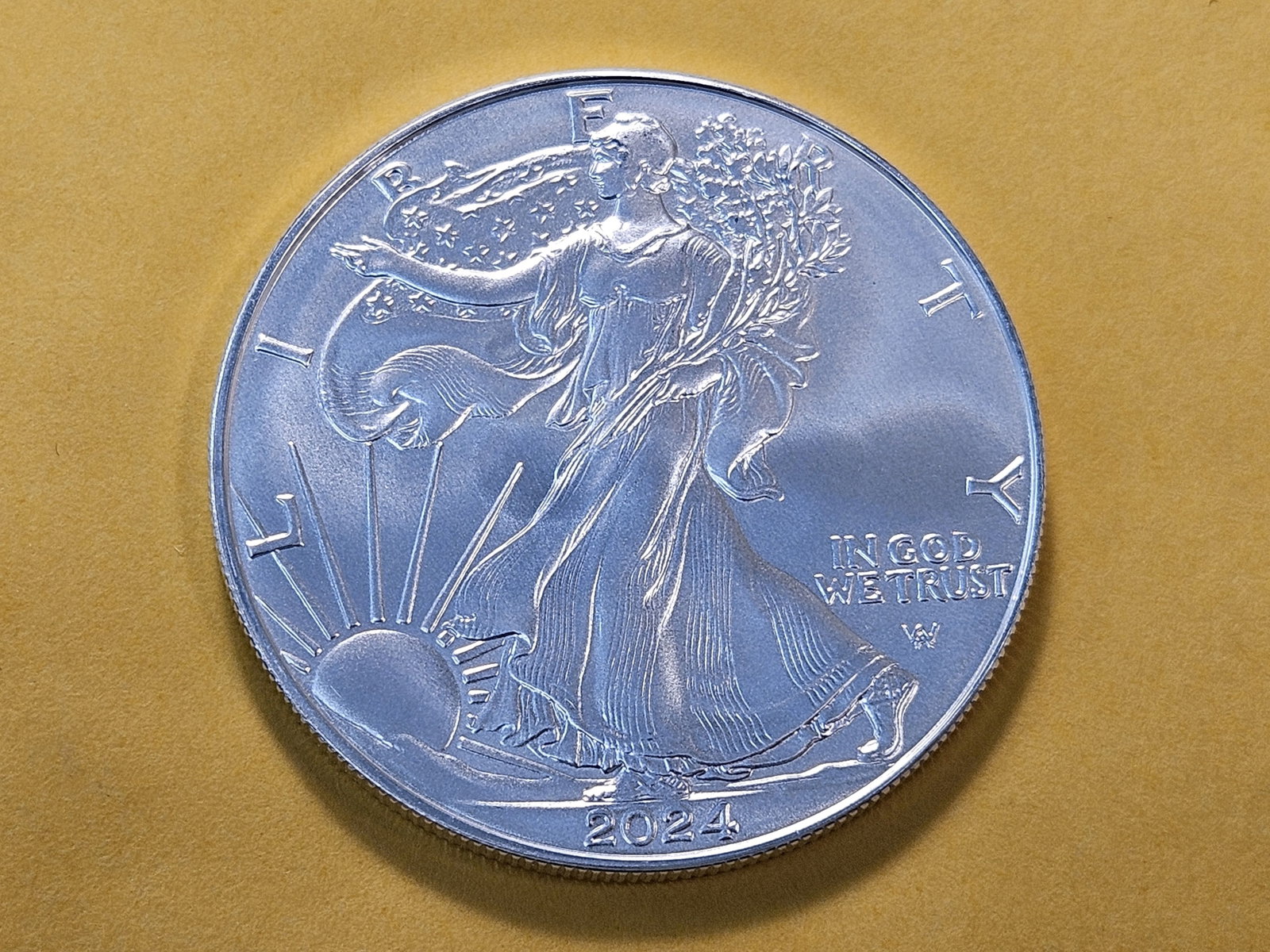 GEM Brilliant Uncirculated 2024 American Silver Eagle - 2