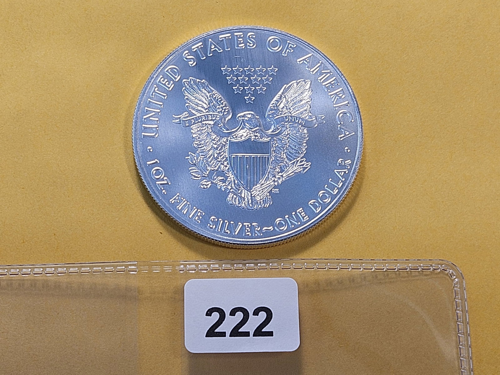 GEM Brilliant Uncirculated 2017 American Silver Eagle - 3