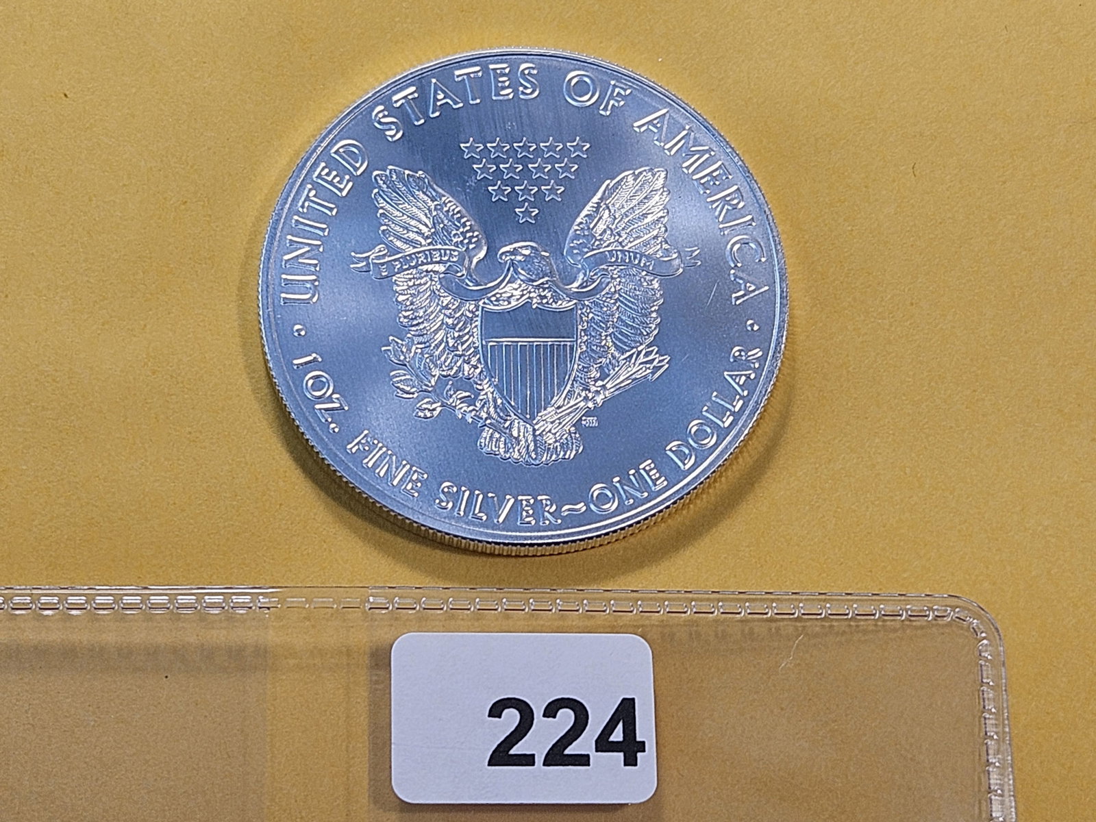 GEM Brilliant Uncirculated 2017 American Silver Eagle - 3