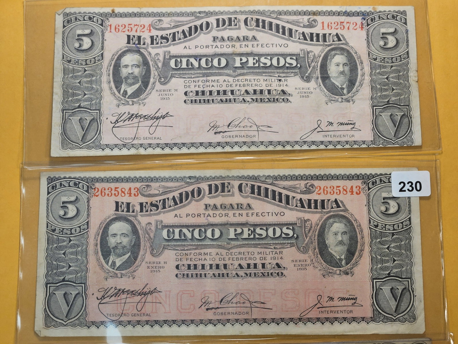 Three Mexican Revolutionary Notes - 2