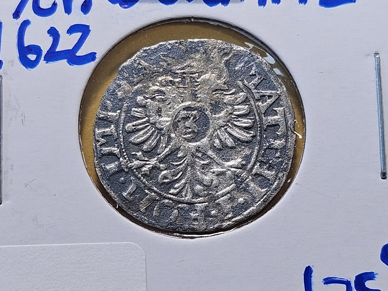 1622 German States Schweidnitz Silver 6 Kreuzer: KM# 4