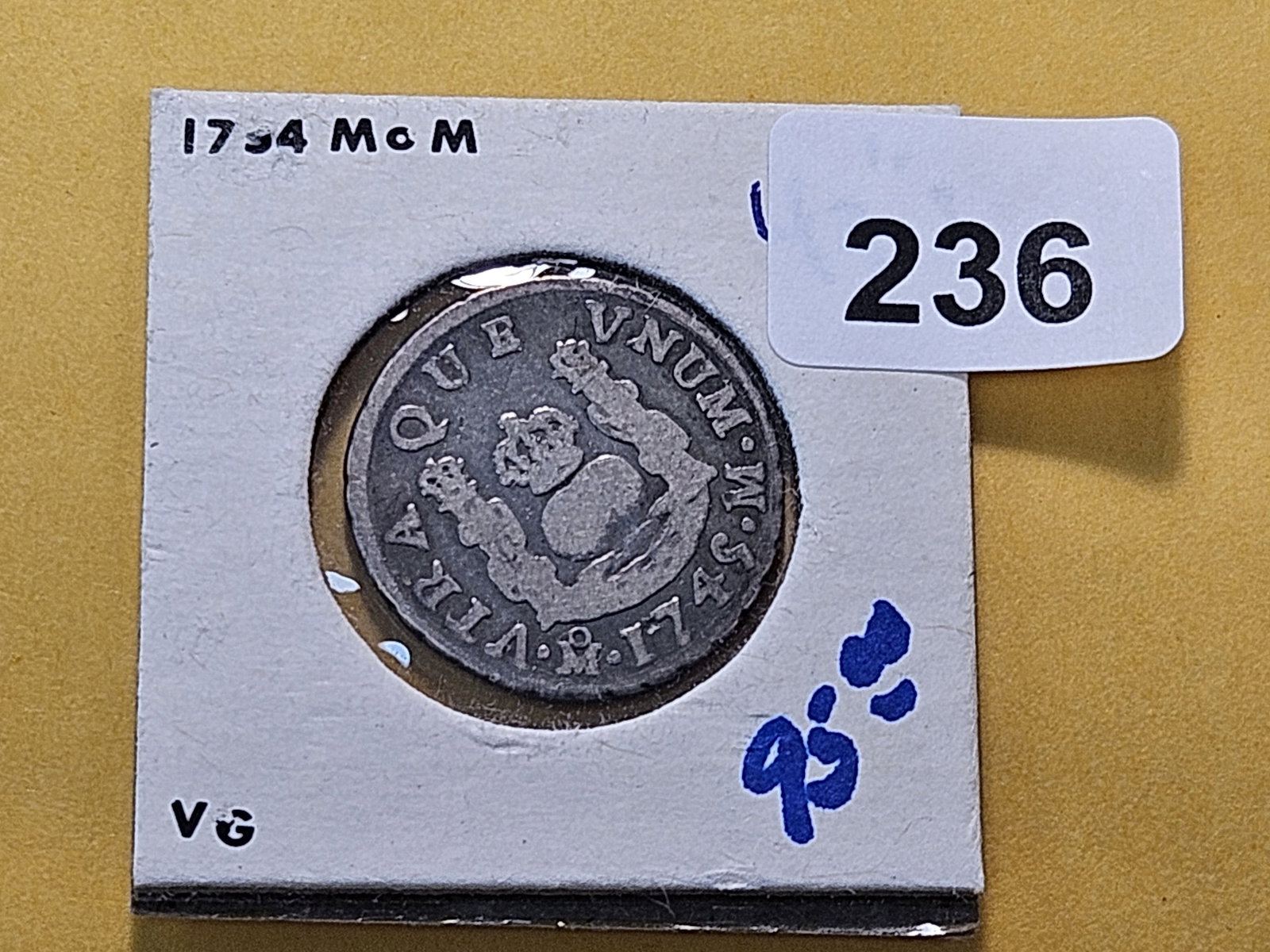 1749 Spanish Colonies Silver 1 Real - 2