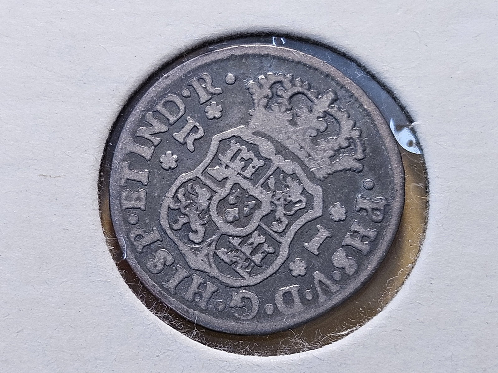 1749 Spanish Colonies Silver 1 Real - 4