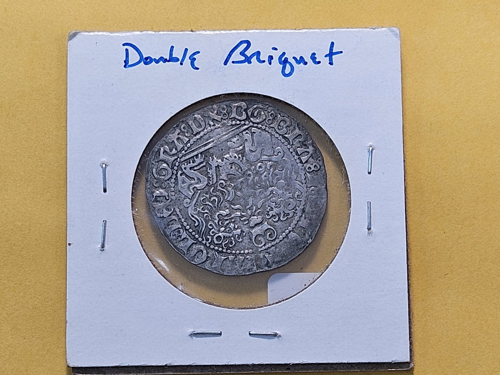 MEDIEVAL! 1475 Netherlands Silver Two Patards - 3