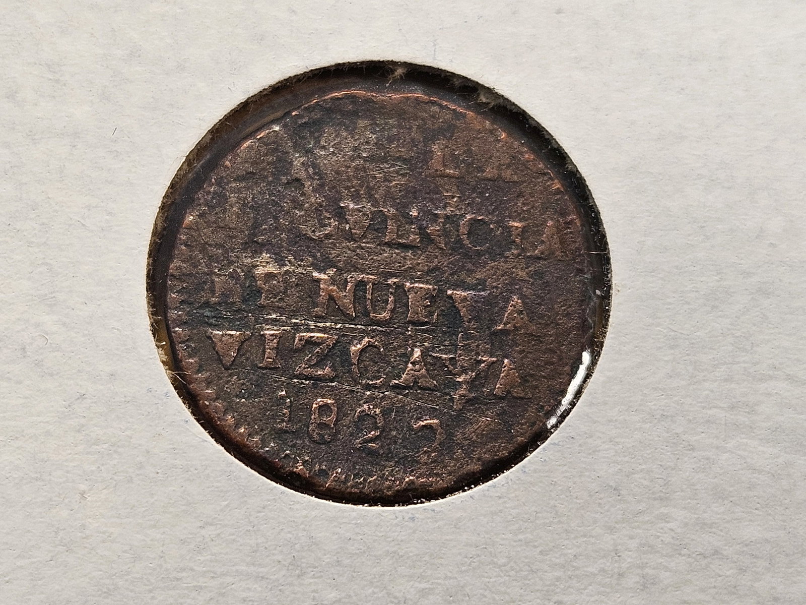 1822 Mexico Empire of Iturbide 1/8 Real - 4