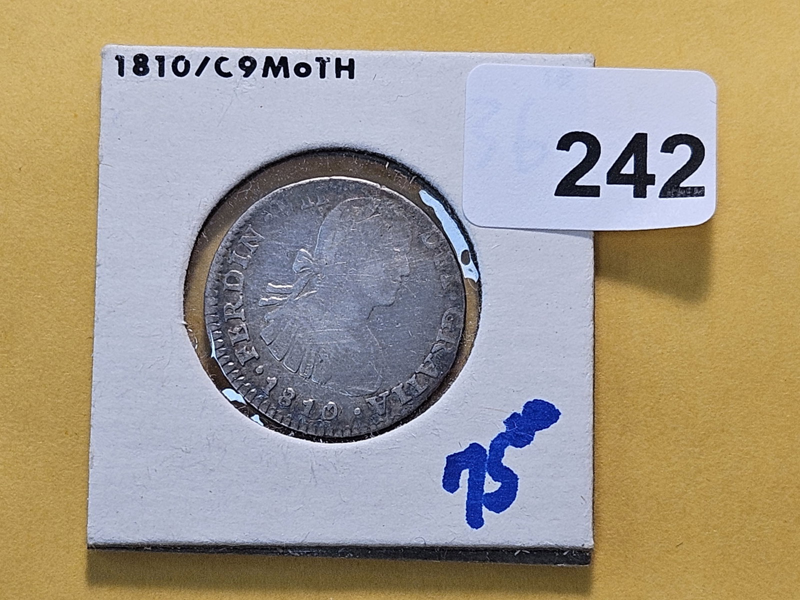 1810 Spanish Colonies Silver 1 Real - 2
