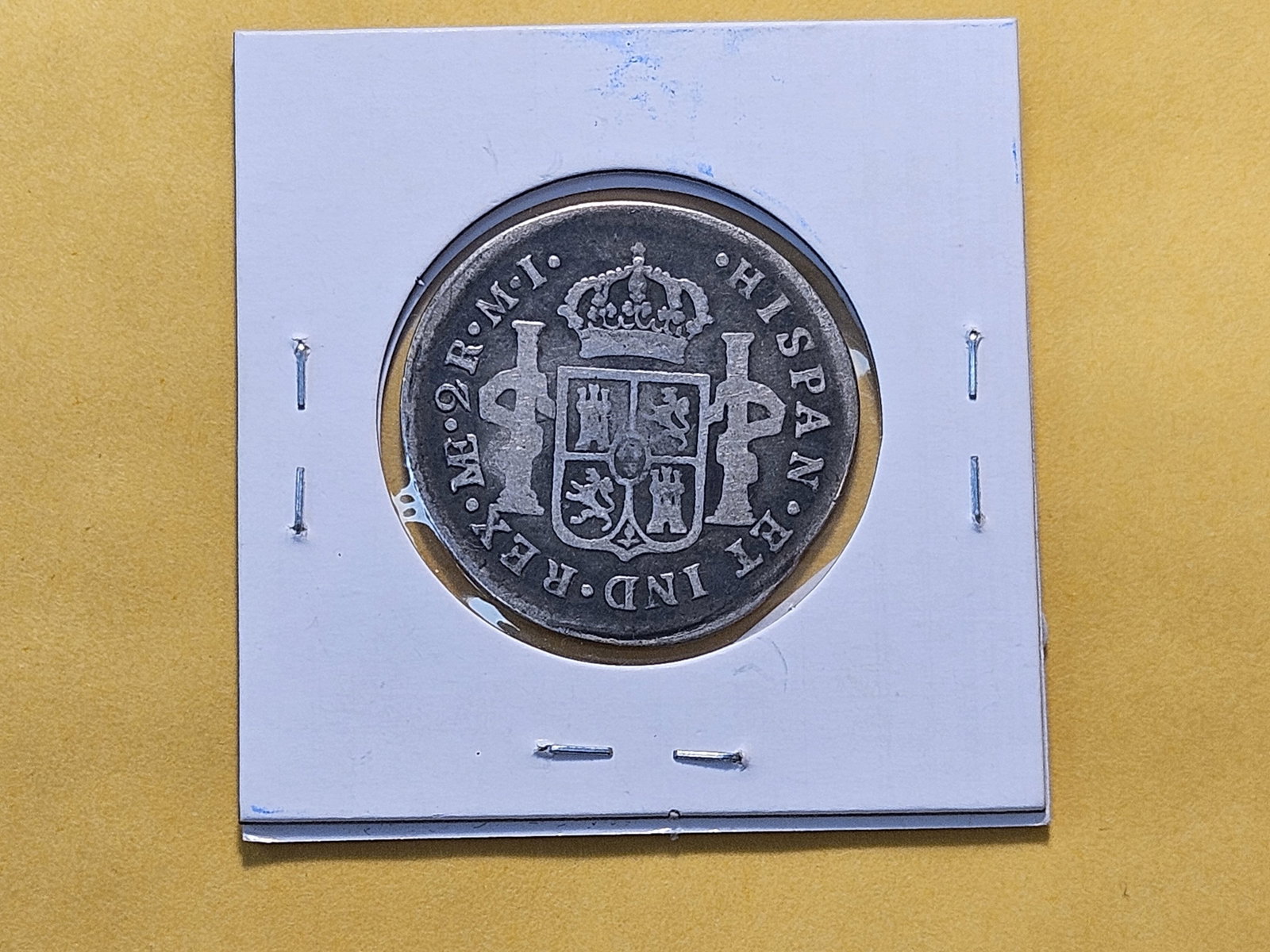 1787 Spanish Colonies Silver 2 Reals - 3