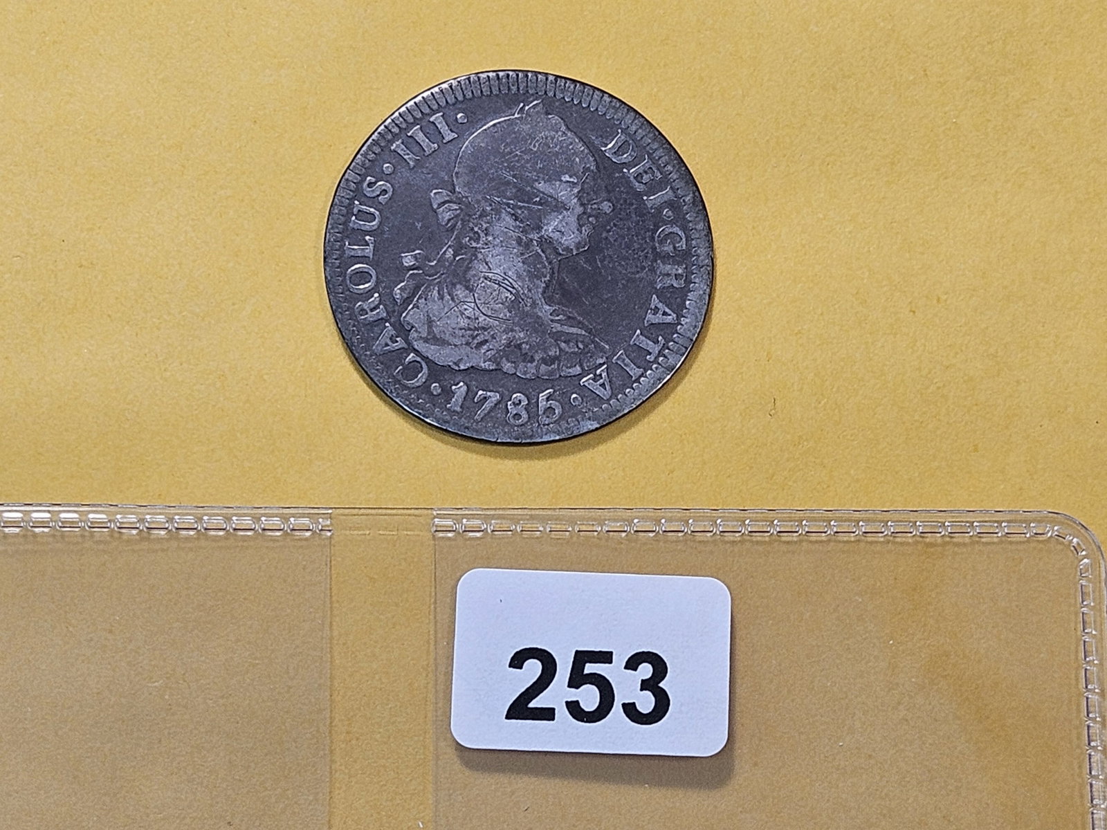 1787 Spanish Colonies Silver 2 Reals - 2