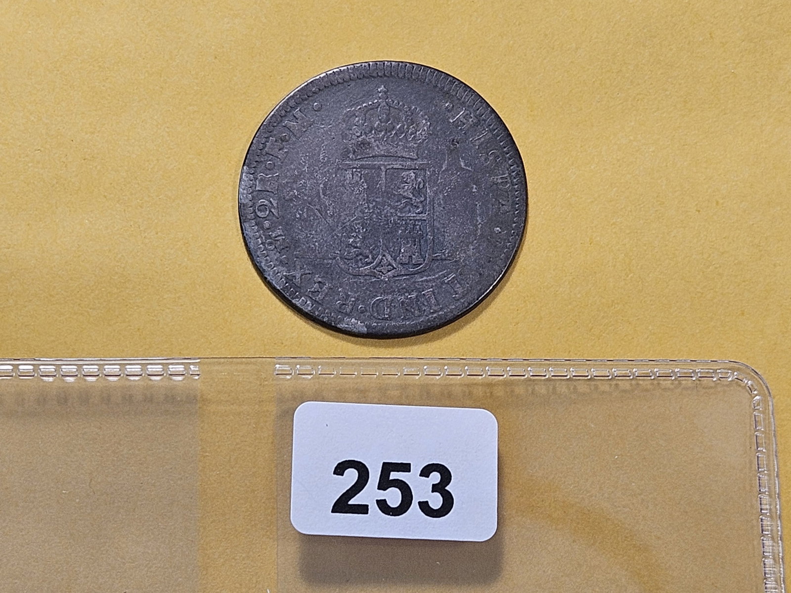 1787 Spanish Colonies Silver 2 Reals - 3