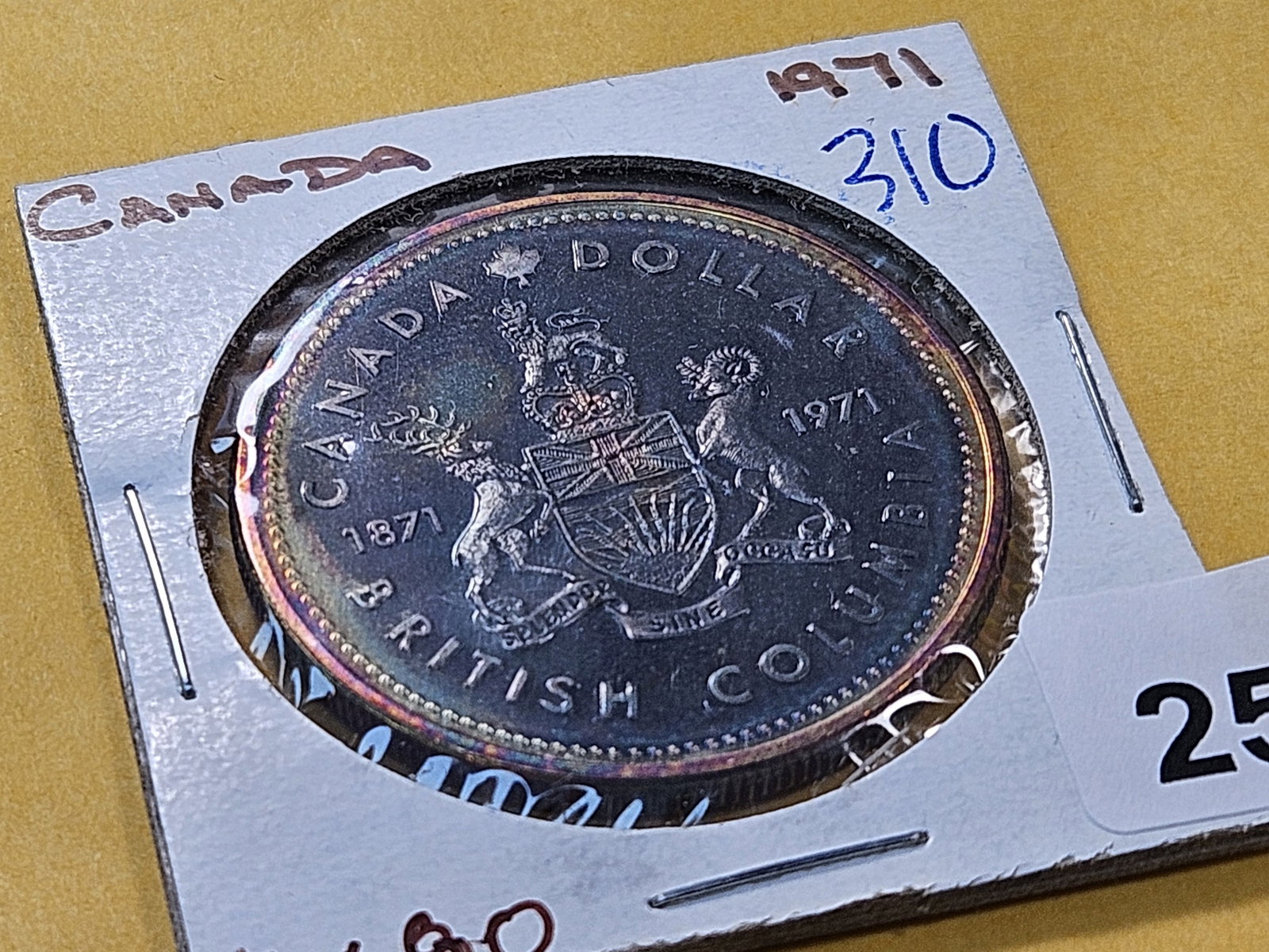 WOW! 1971 Proof Canadian Silver Dollar - 3