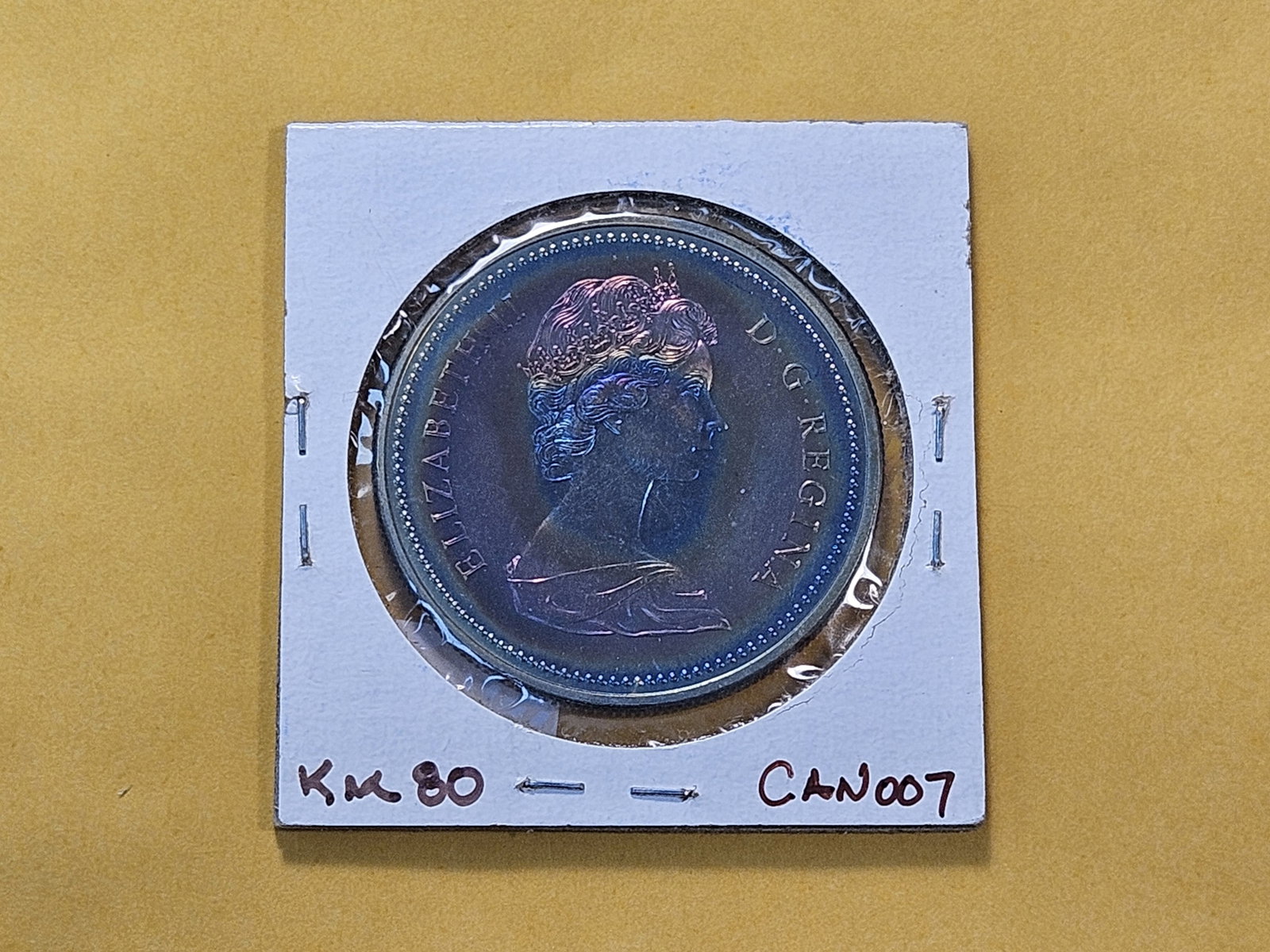 WOW! 1971 Proof Canadian Silver Dollar - 4