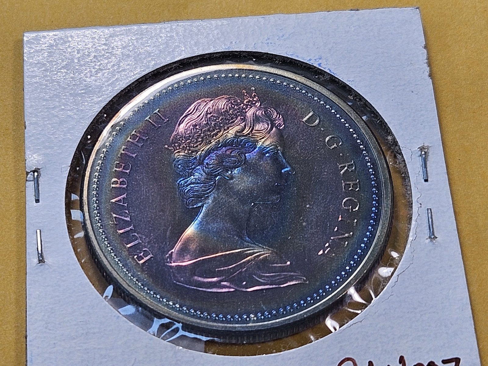 WOW! 1971 Proof Canadian Silver Dollar - 6