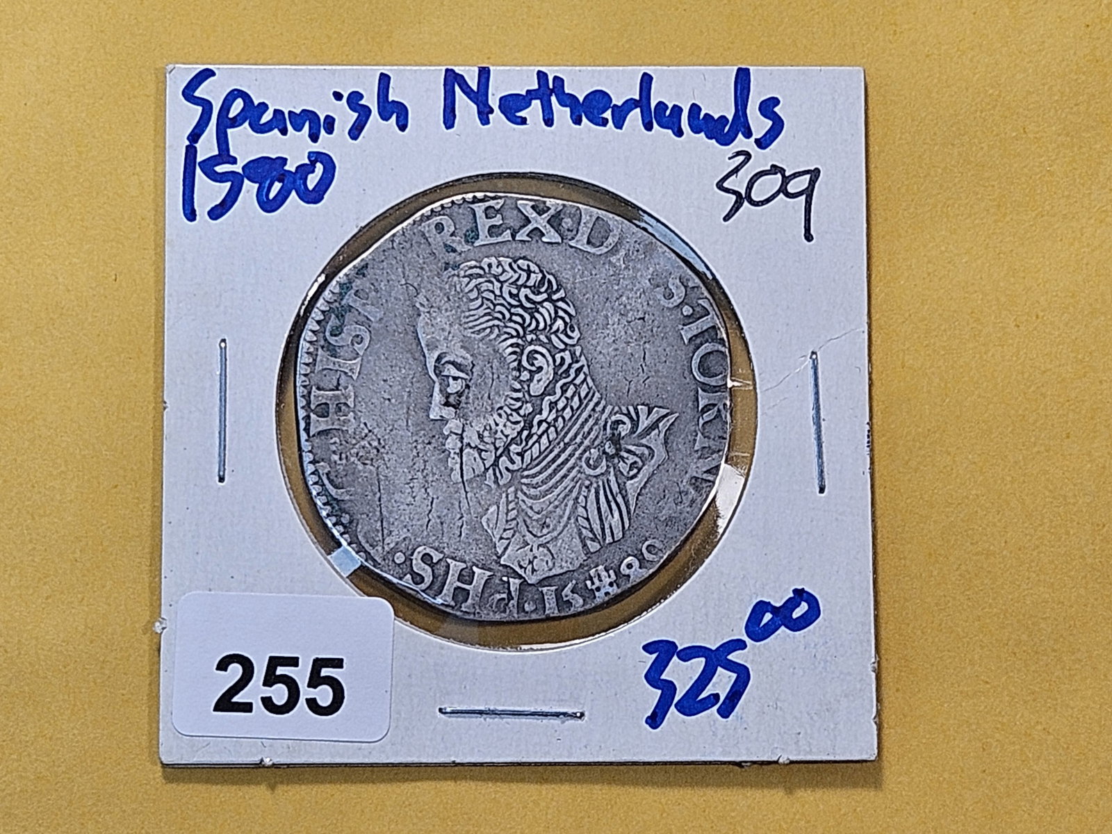 1580 Spanish Netherlands Silver 1 Daalder - 2