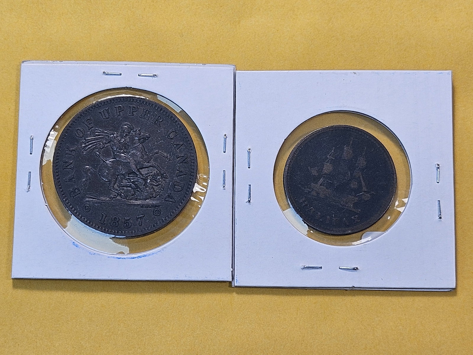 Two Bank Tokens from Canada and Nova Scotia - 4