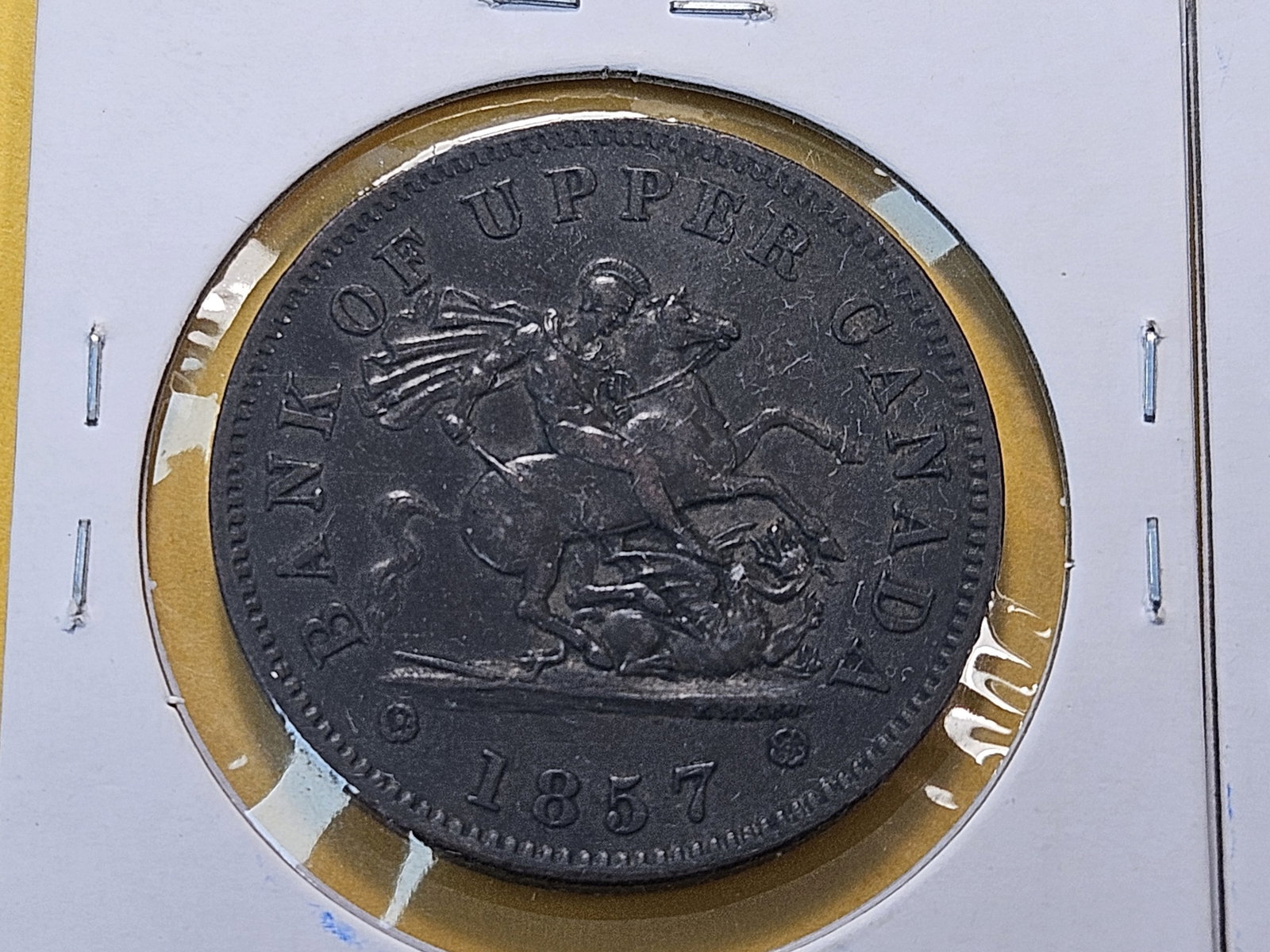 Two Bank Tokens from Canada and Nova Scotia - 5
