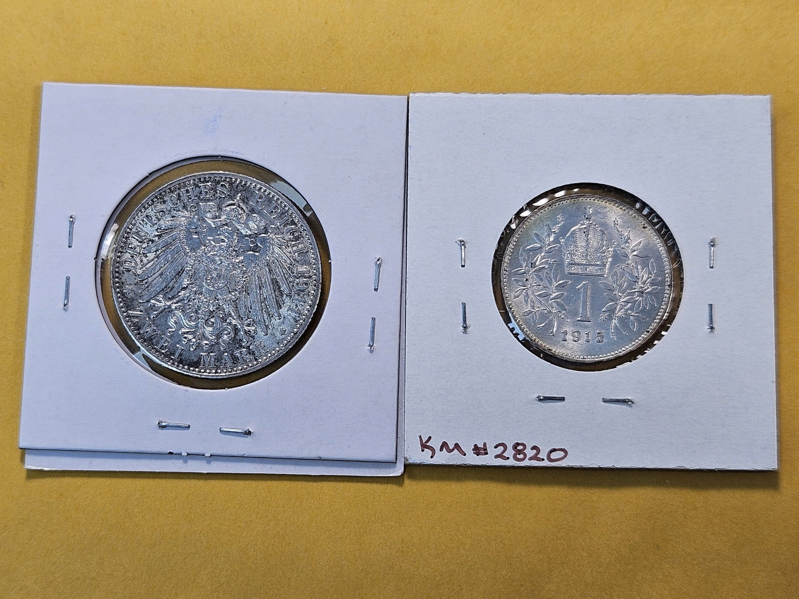 Two Foreign Silver Coins From Austria and Bavaria - 4