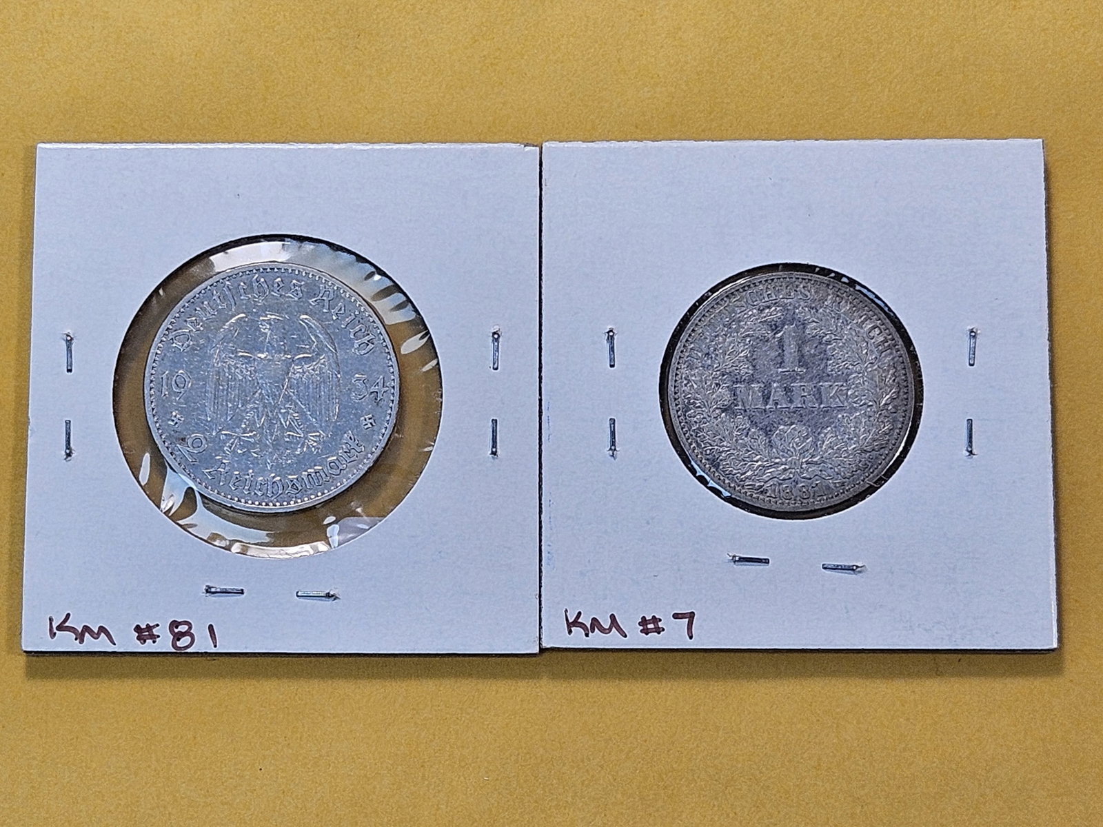 Two German Silver Coins - 4