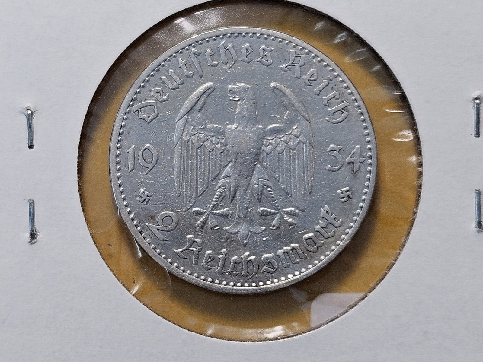 Two German Silver Coins - 5