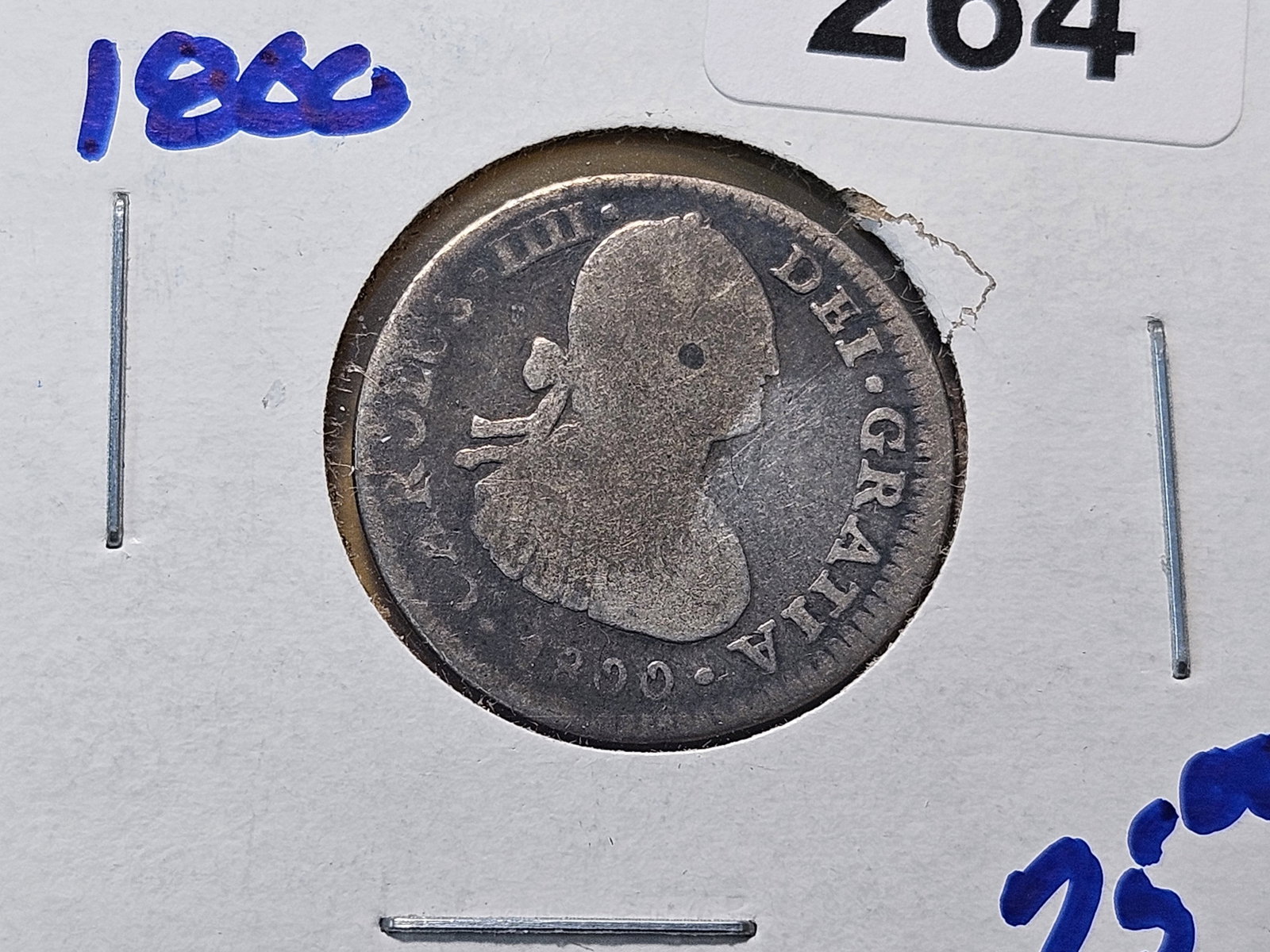 Three Mexican Silver Reals - 2