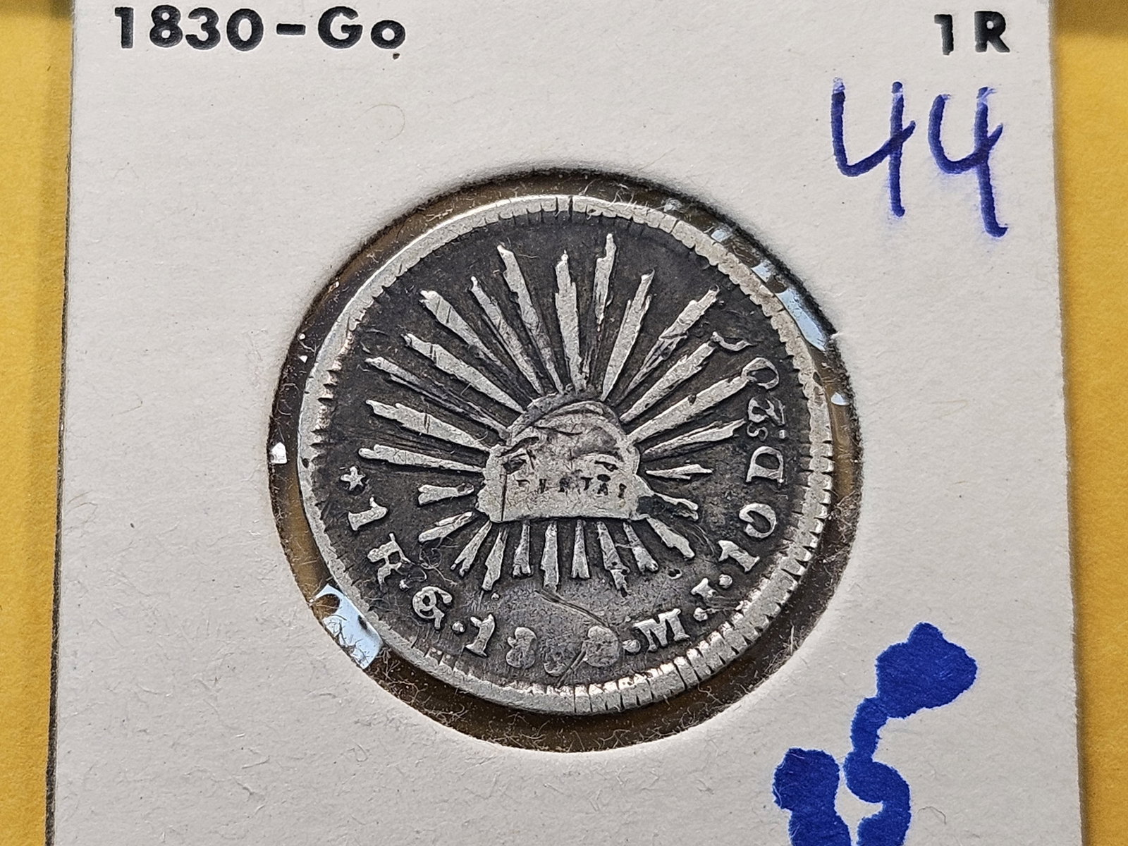 Three Mexican Silver Reals - 4