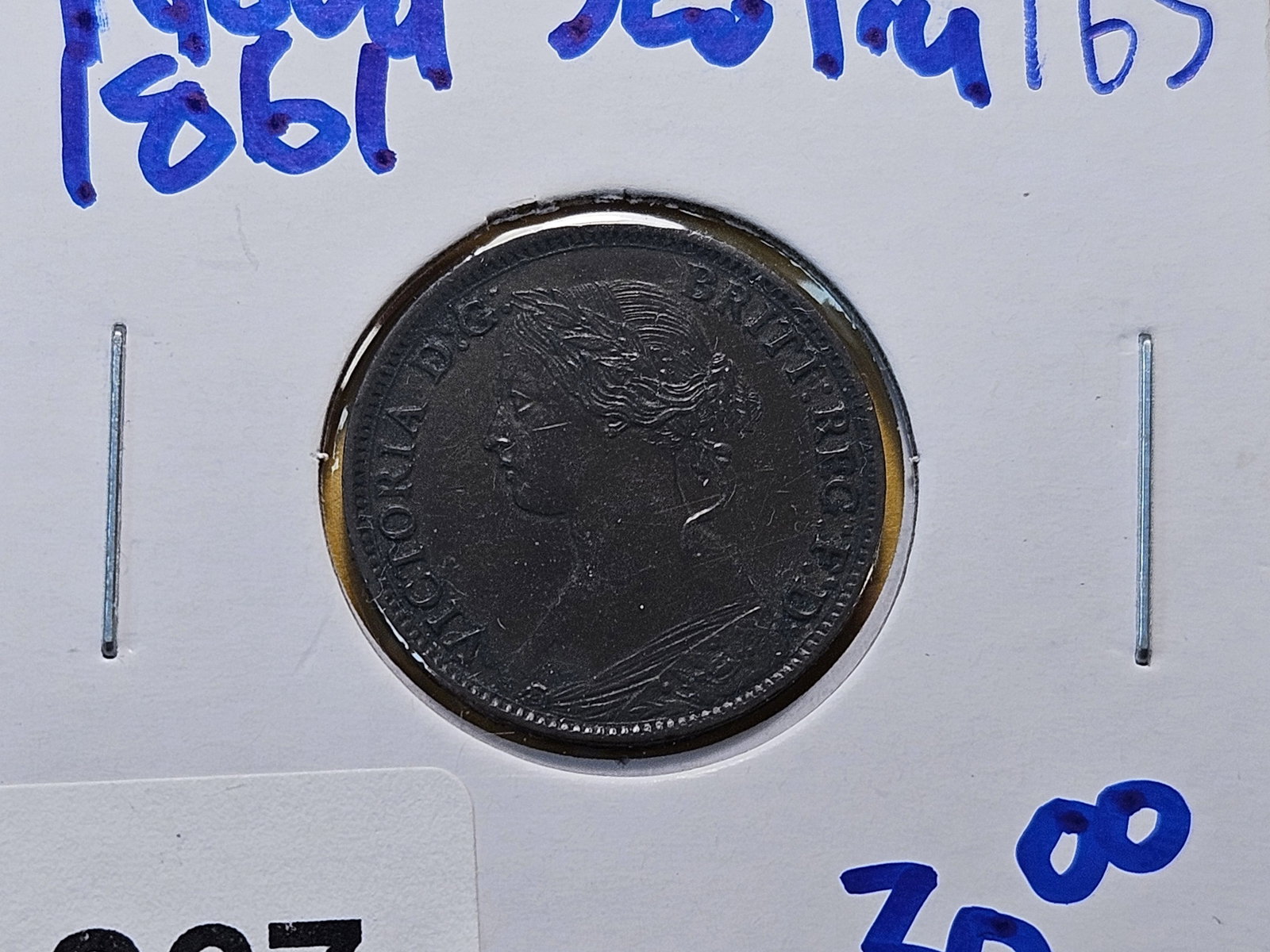 Five Copper Bank Tokens from Canada and Nove Scotia - 2