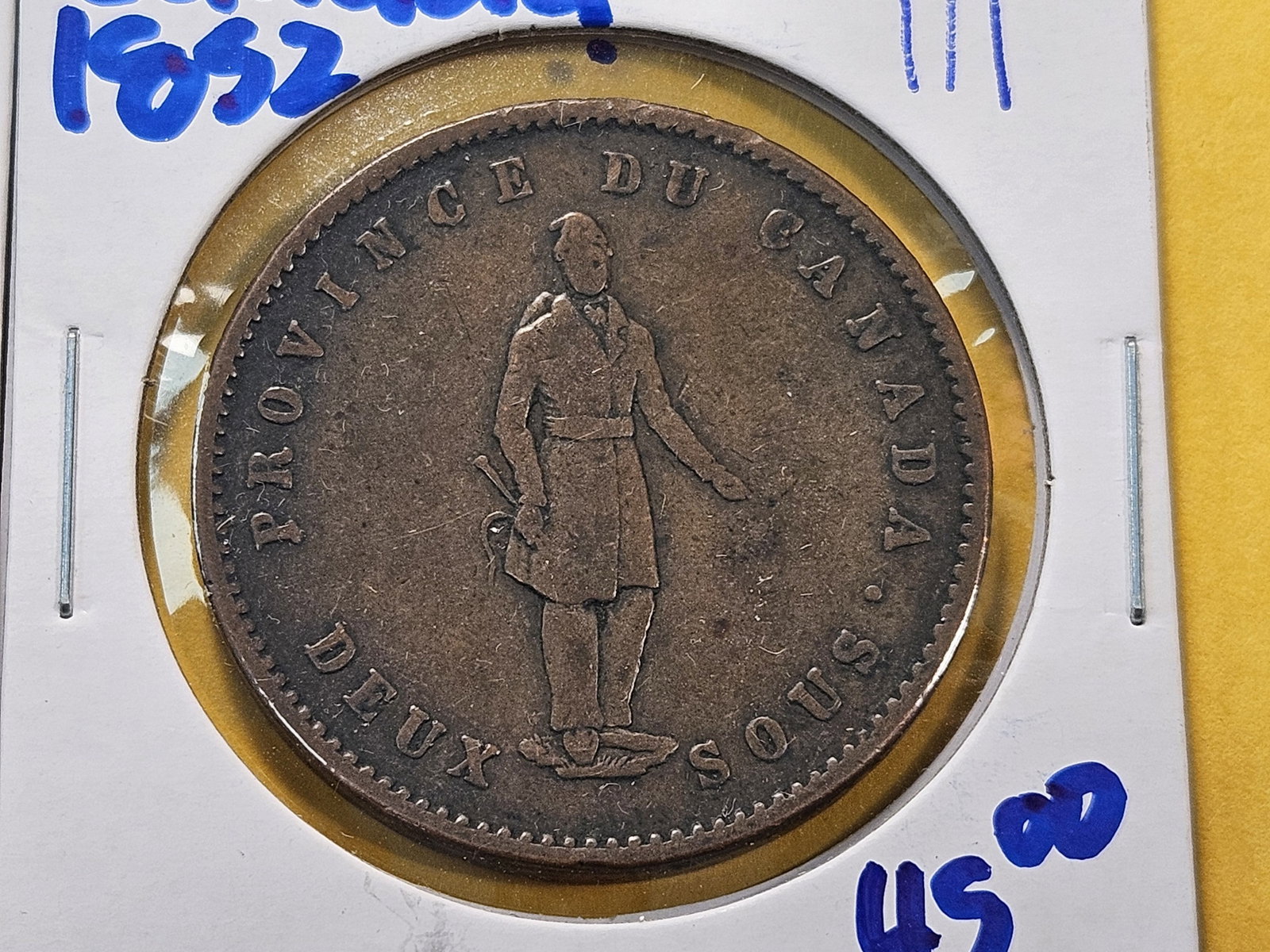 Five Copper Bank Tokens from Canada and Nove Scotia - 6