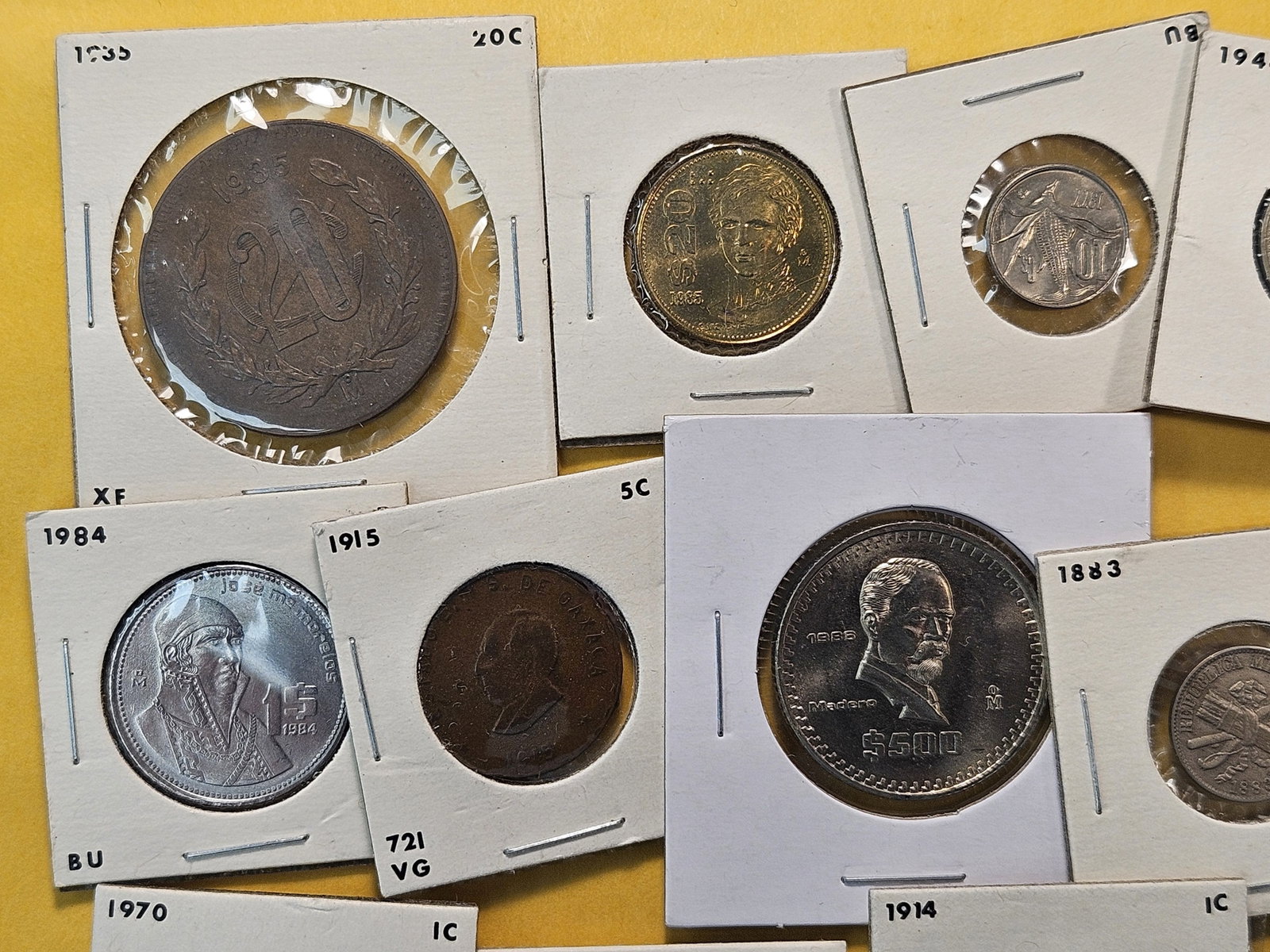 Sixteen Mixed Foreign Coins - 2