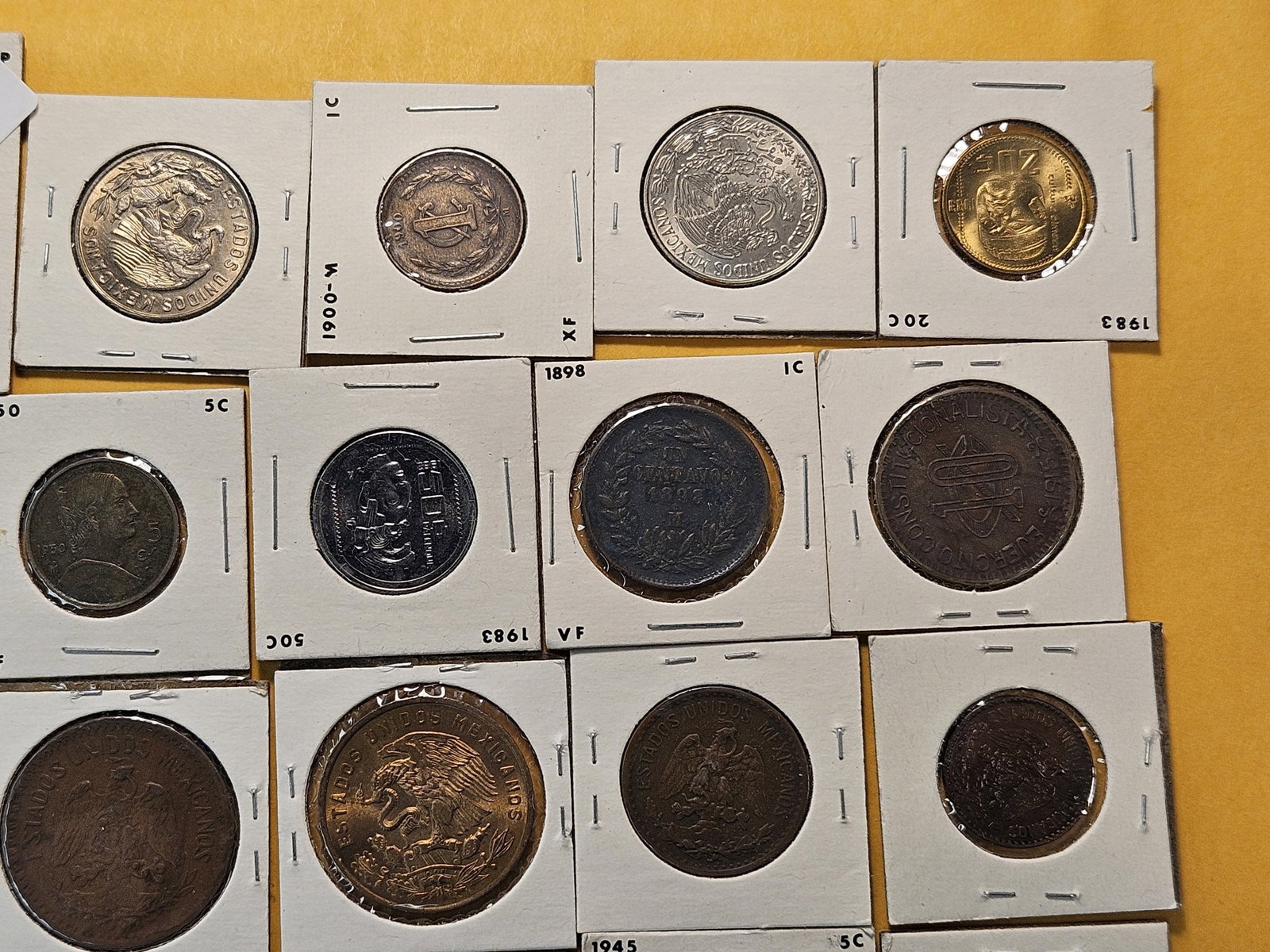 Forty-Two Mixed Mexican Coins - 3