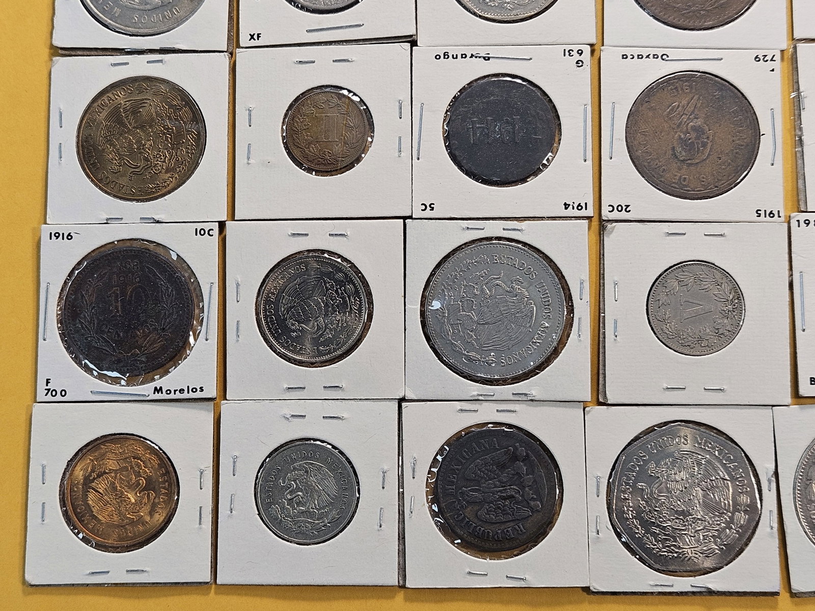 Forty-Two Mixed Mexican Coins - 4