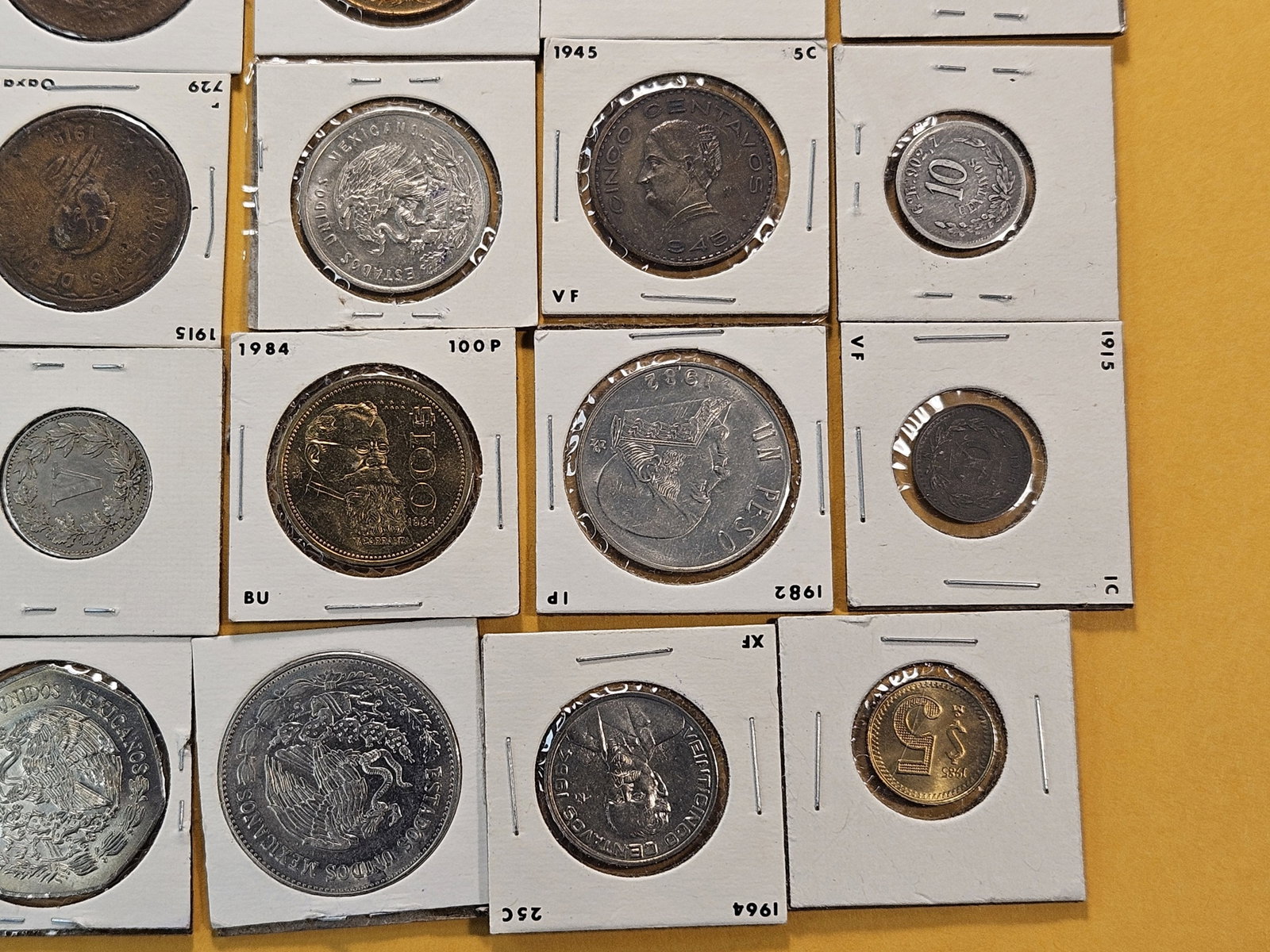 Forty-Two Mixed Mexican Coins - 5