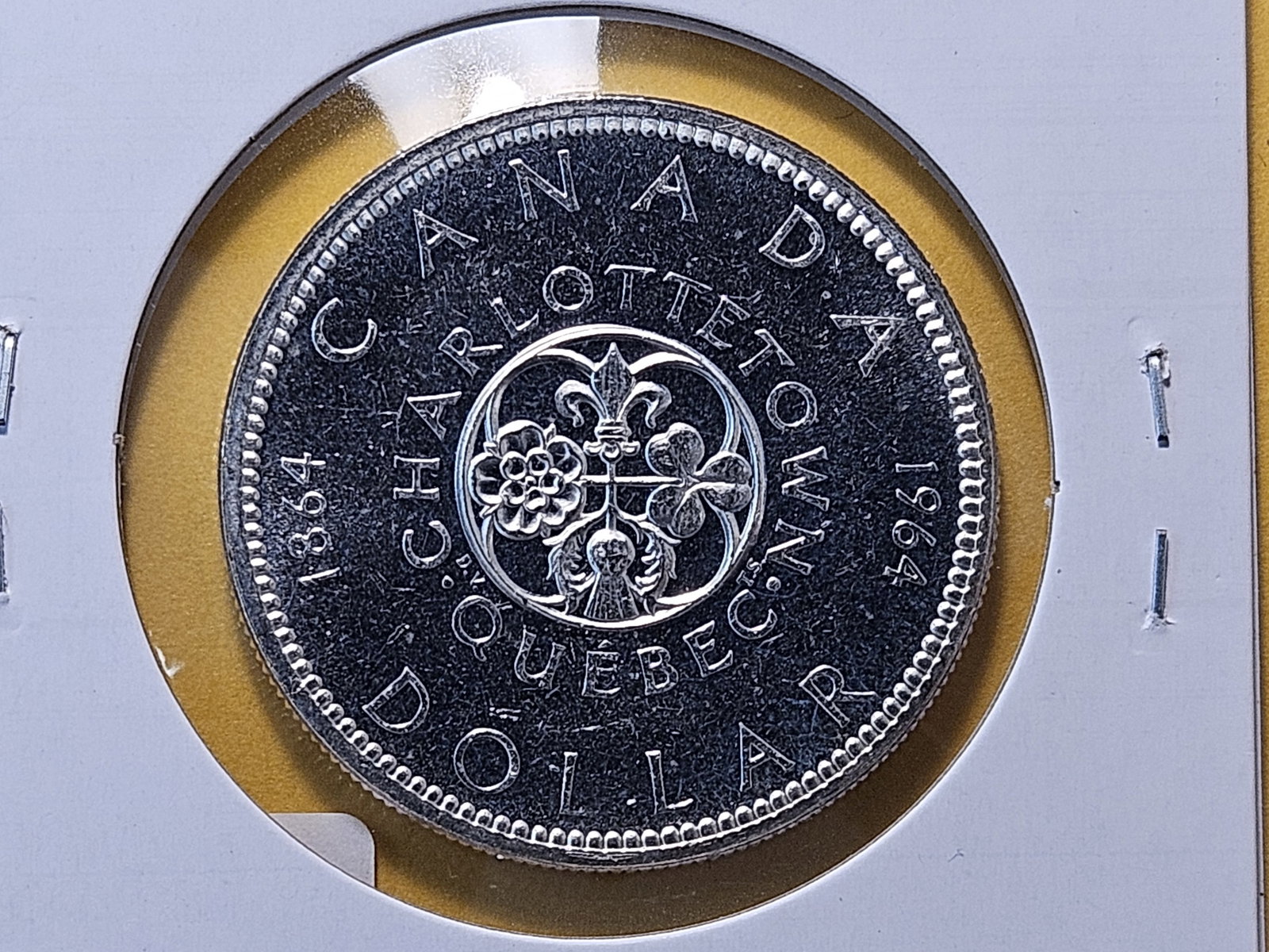Brilliant Uncirculated 1964 Canadian Silver Dollar - 4