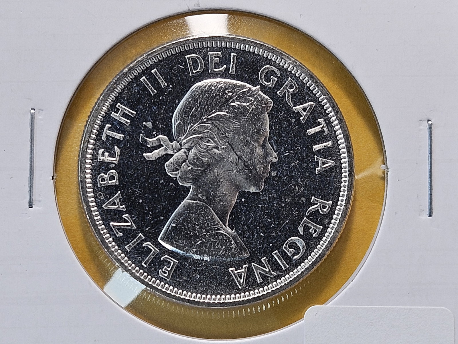 Two Brilliant Uncirculated 1964 Canadian Silver Dollars - 2