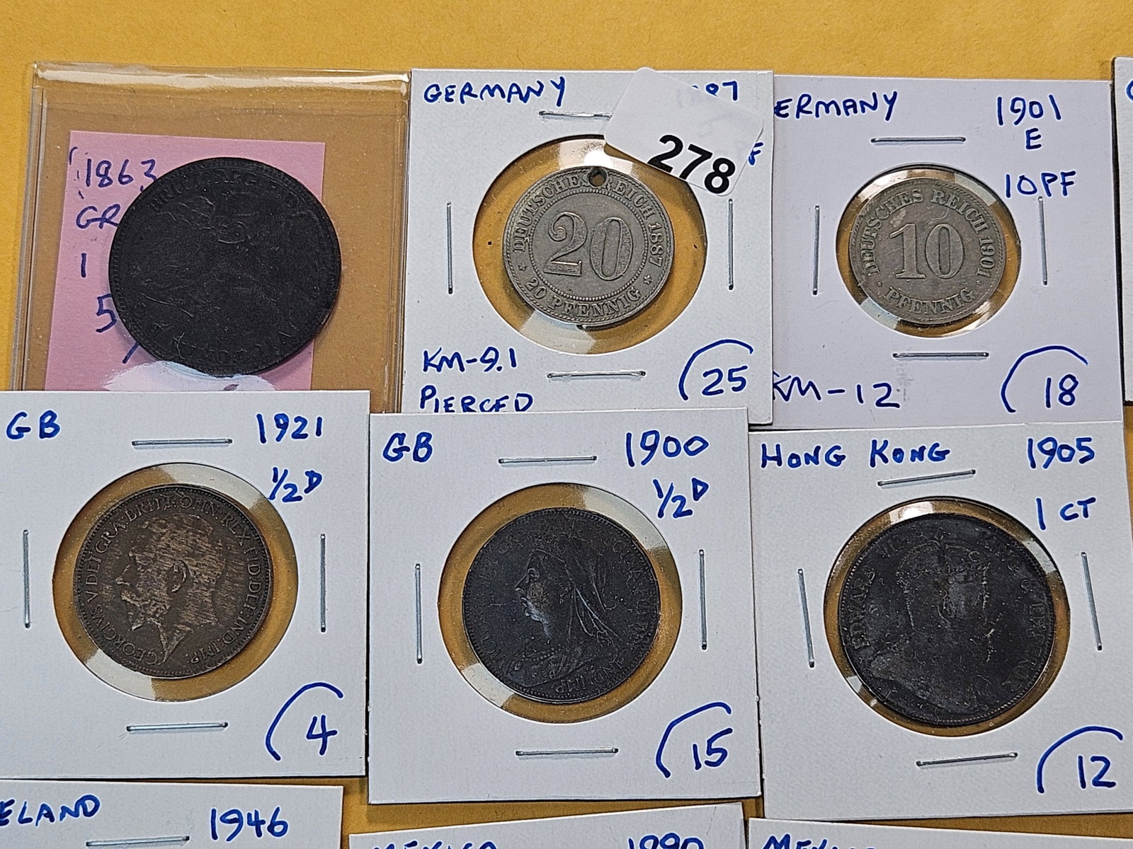 Twenty Mixed World Coins - 2