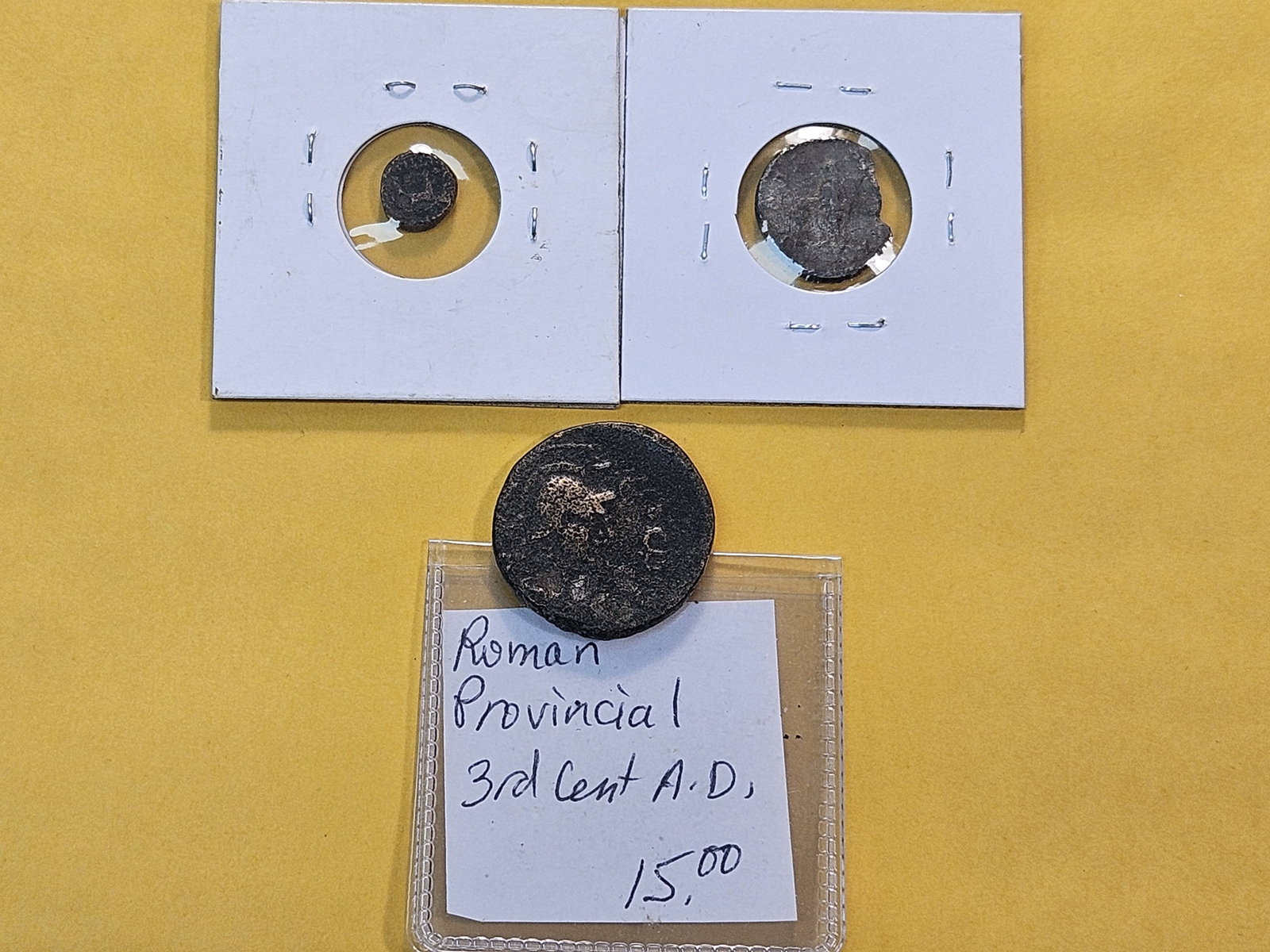 ANCIENT! Three Ancient Coins - 5