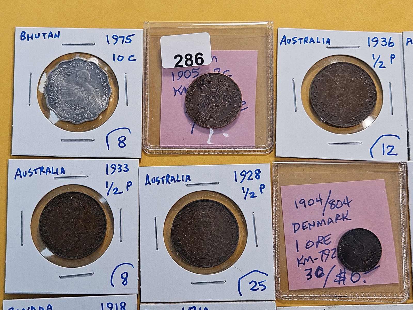 Twenty-One Mixed World Coins - 2