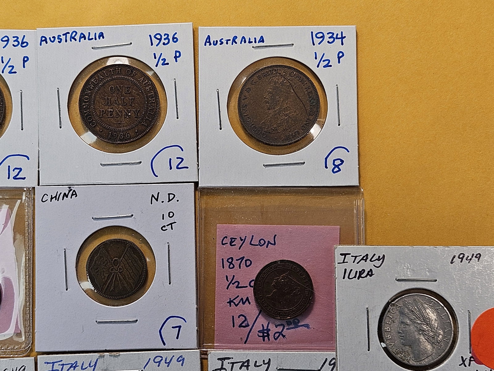 Twenty-One Mixed World Coins - 3