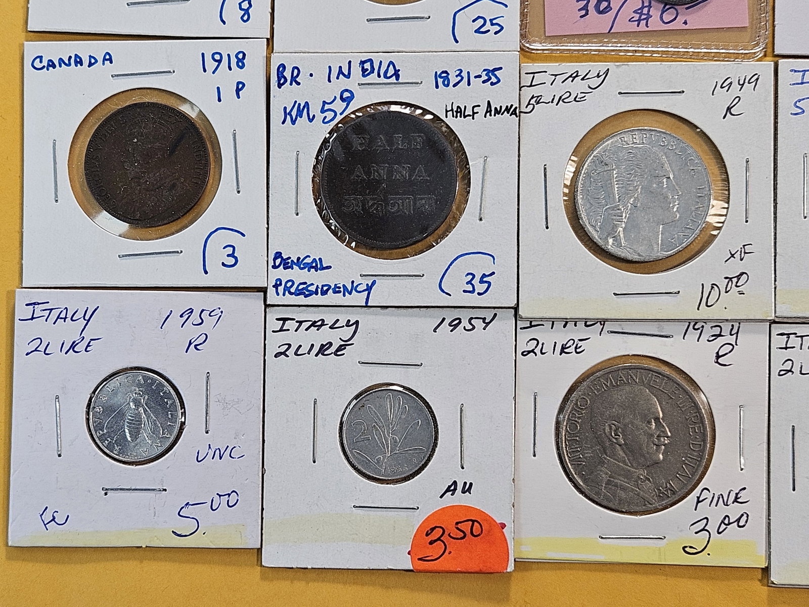 Twenty-One Mixed World Coins - 4