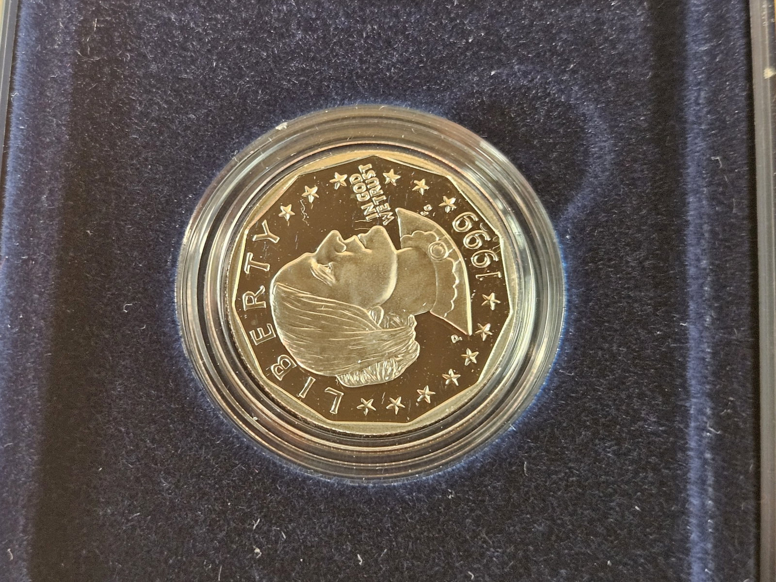 Two US Mint GEM Proof 1999 Susan B. Anthony Dollars - 3