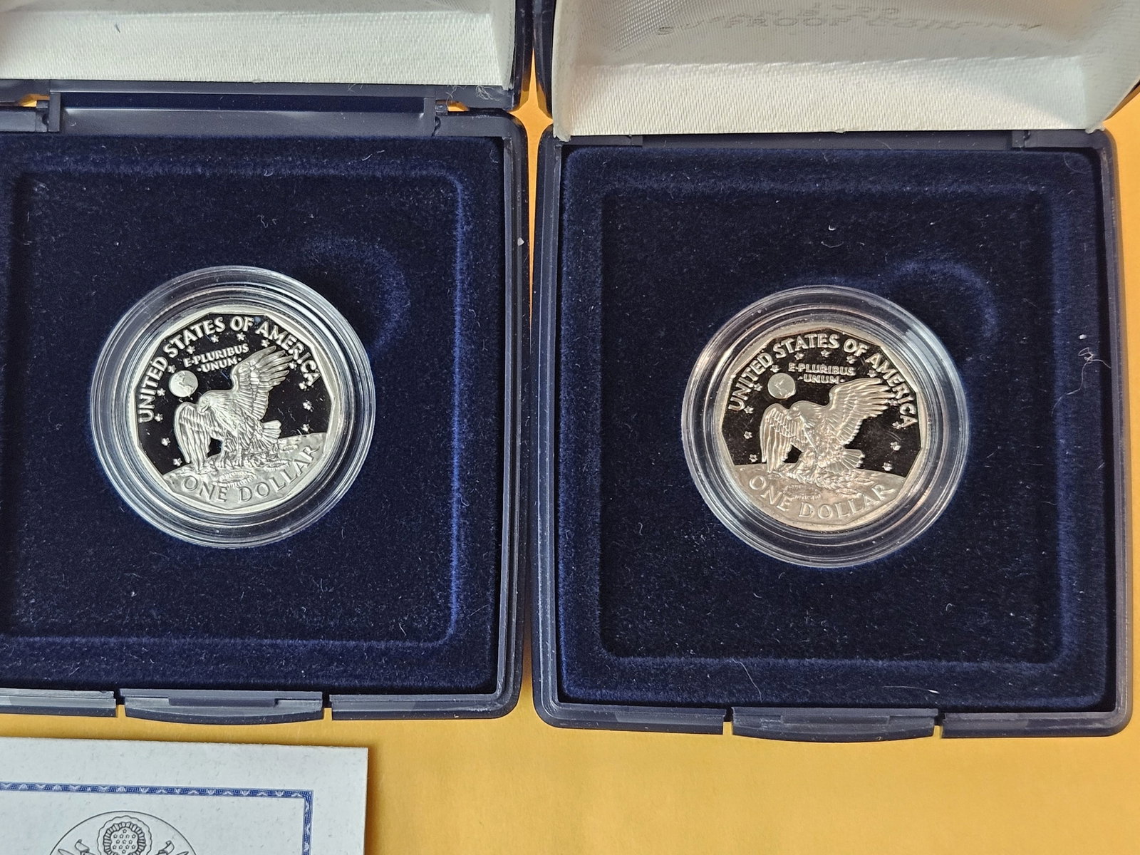 Two US Mint GEM Proof 1999 Susan B. Anthony Dollars - 5