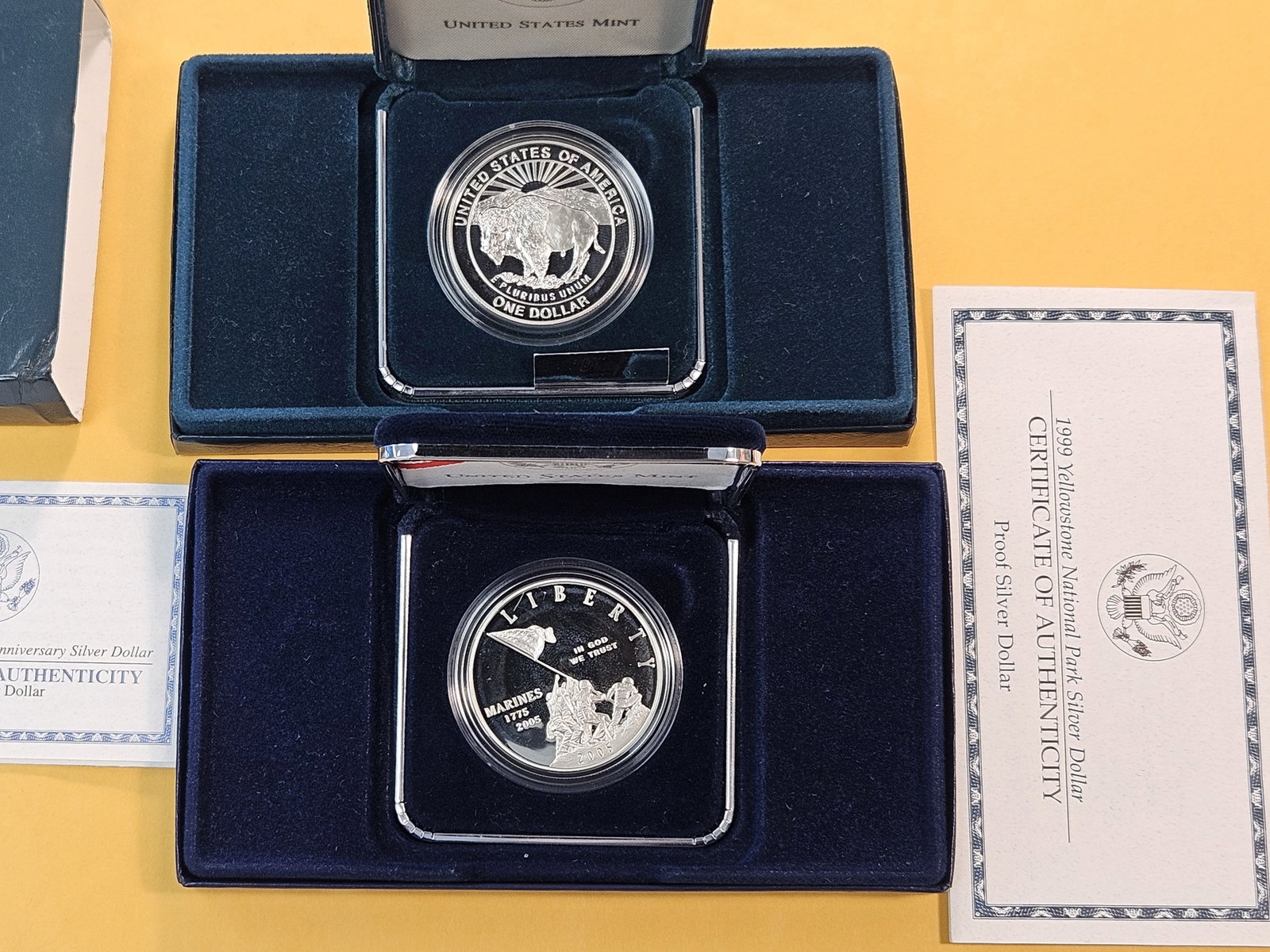 Two US Mint Commemorative Silver Dollars - 5