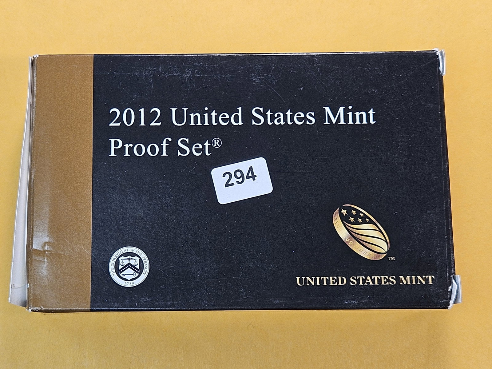 KEY DATE! US Mint 2012 Proof Set: Key date of the Series! In Original Government Packaging with Certificate of Authenticity