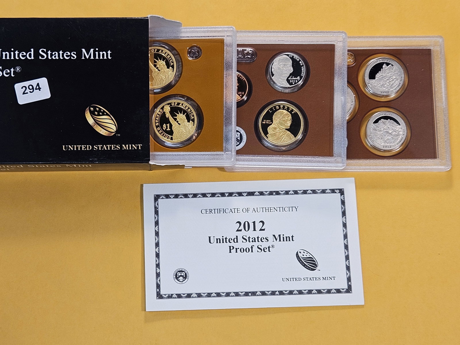 KEY DATE! US Mint 2012 Proof Set - 2
