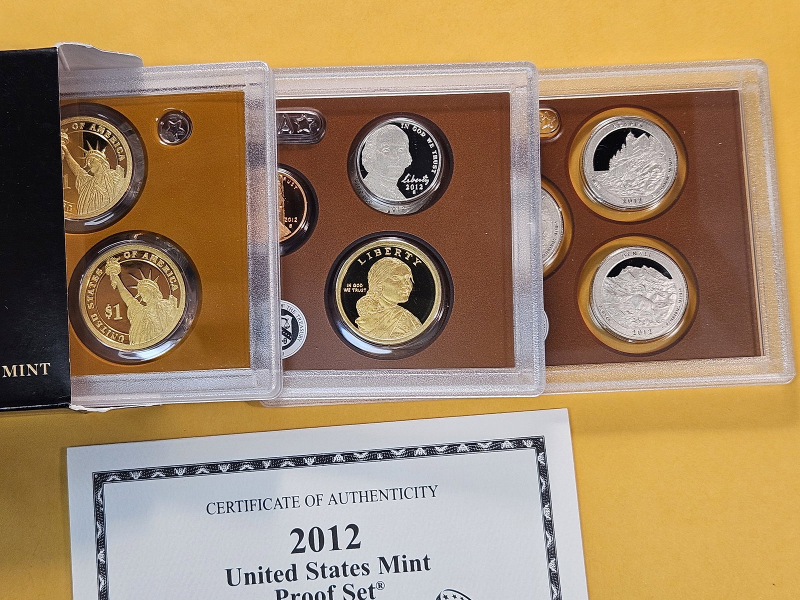 KEY DATE! US Mint 2012 Proof Set - 3