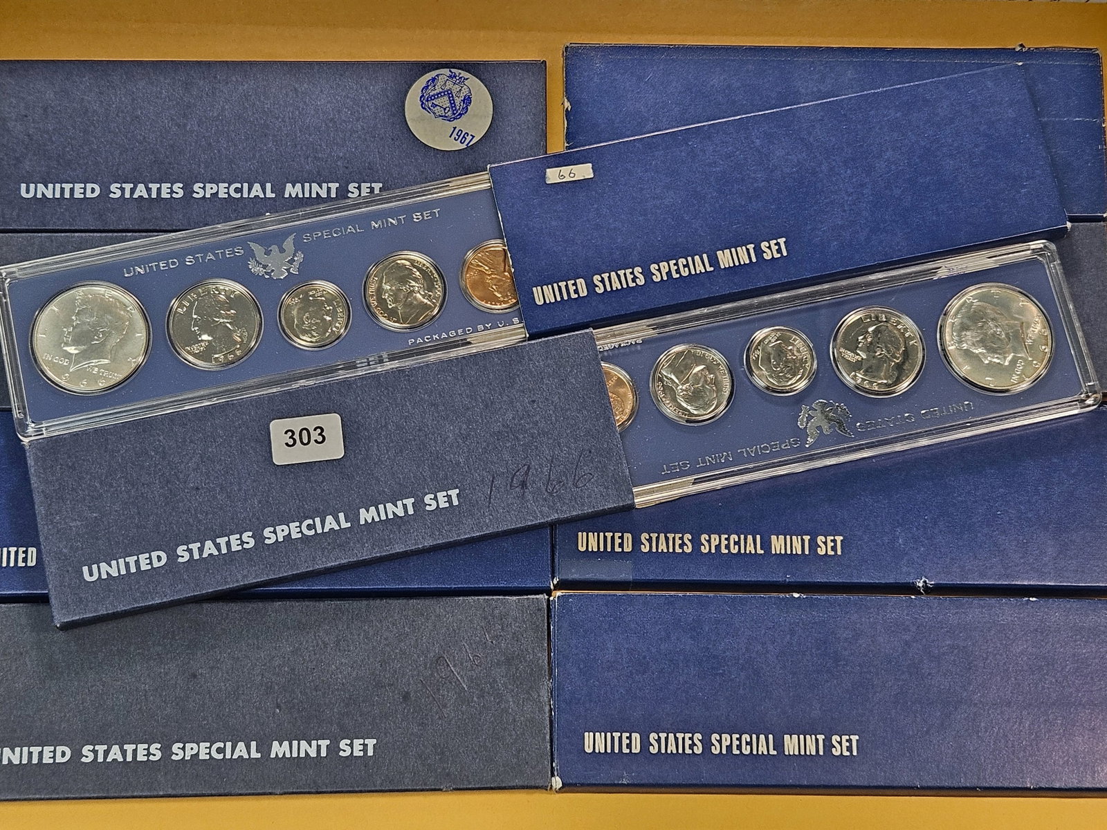 Ten US Mint Silver Special Mint Sets - 2