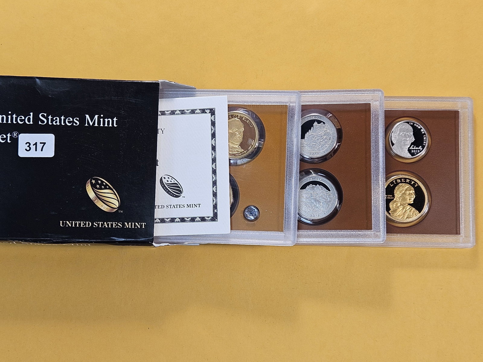 KEY DATE! US Mint 2012 Proof Set - 2