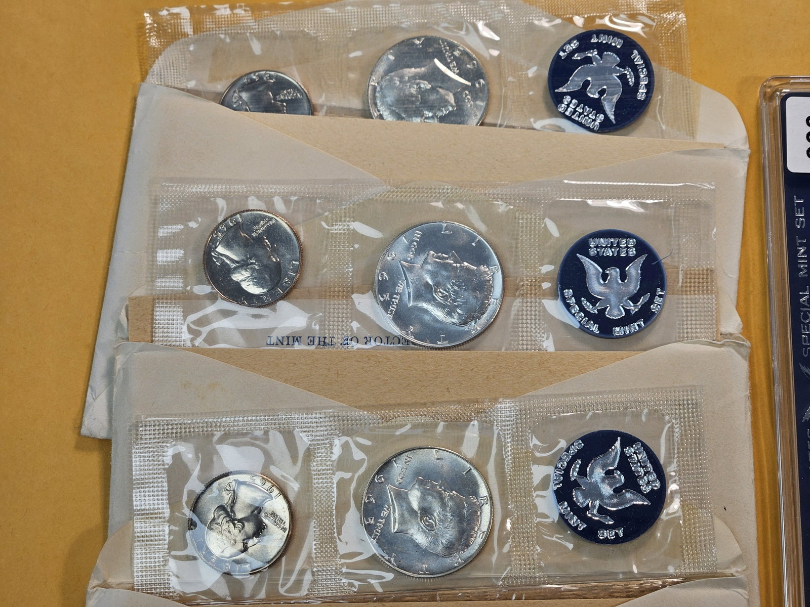 Five US Mint Silver Special Mint Sets - 3